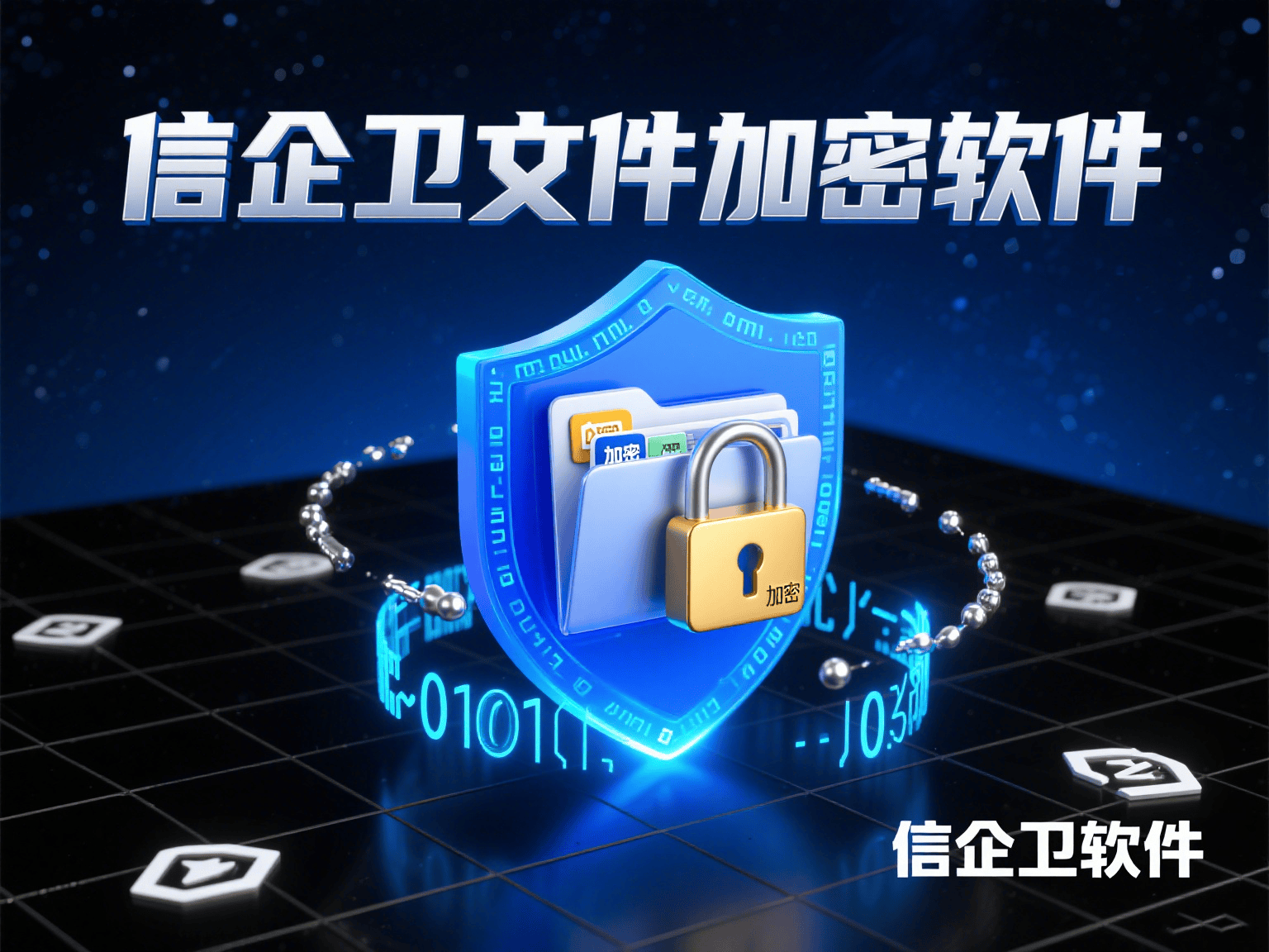 电脑文件怎么加密？用什么软件防止员工泄密，信企卫文件加密软件 
