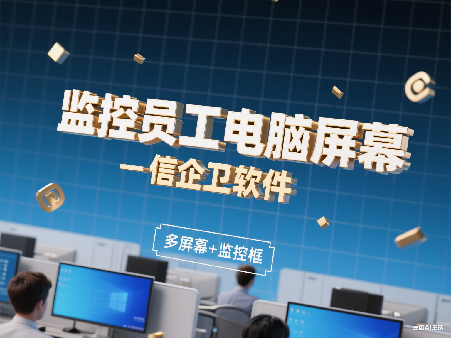 员工电脑屏幕可以监控吗?分享3招电脑监控