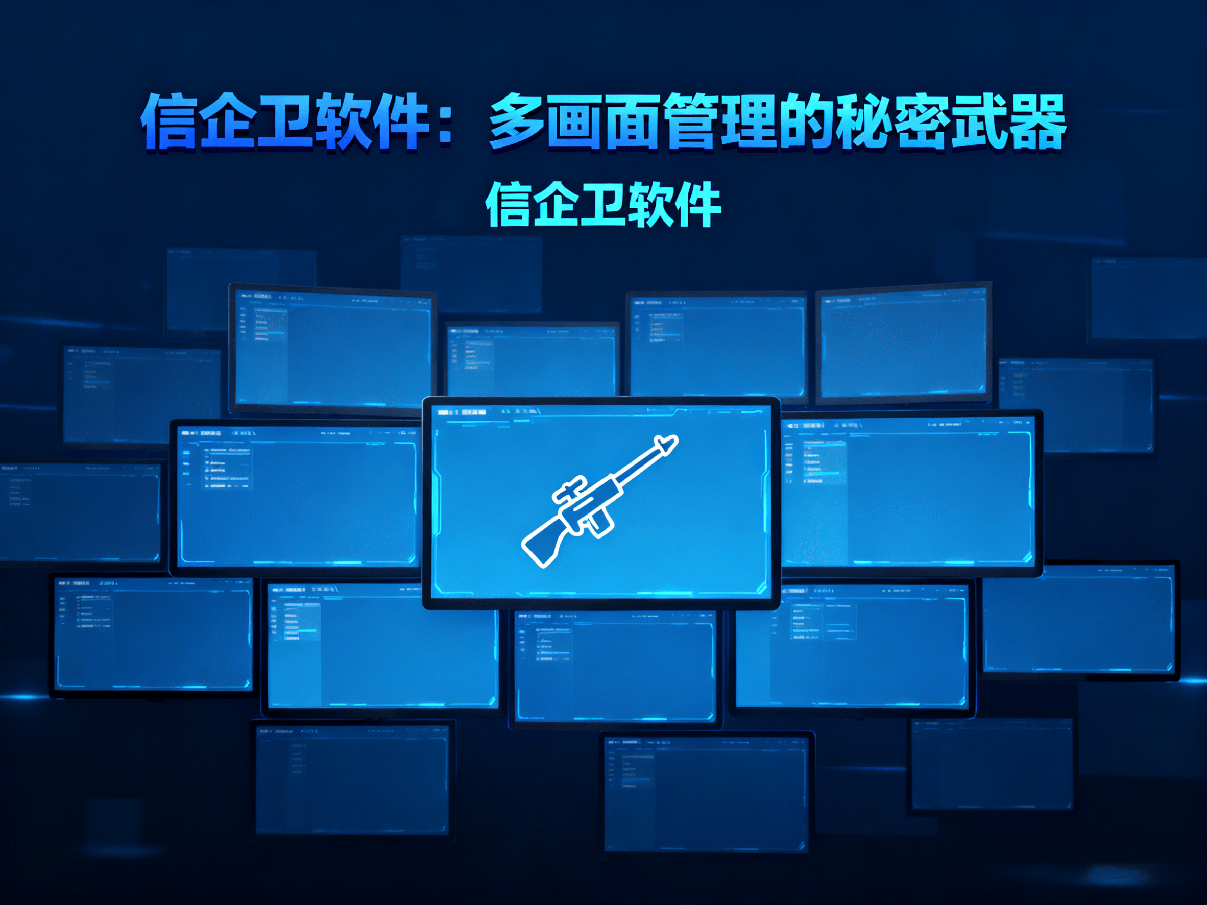 电脑监控多画面怎么弄？教企业老板快速实现多屏管理！