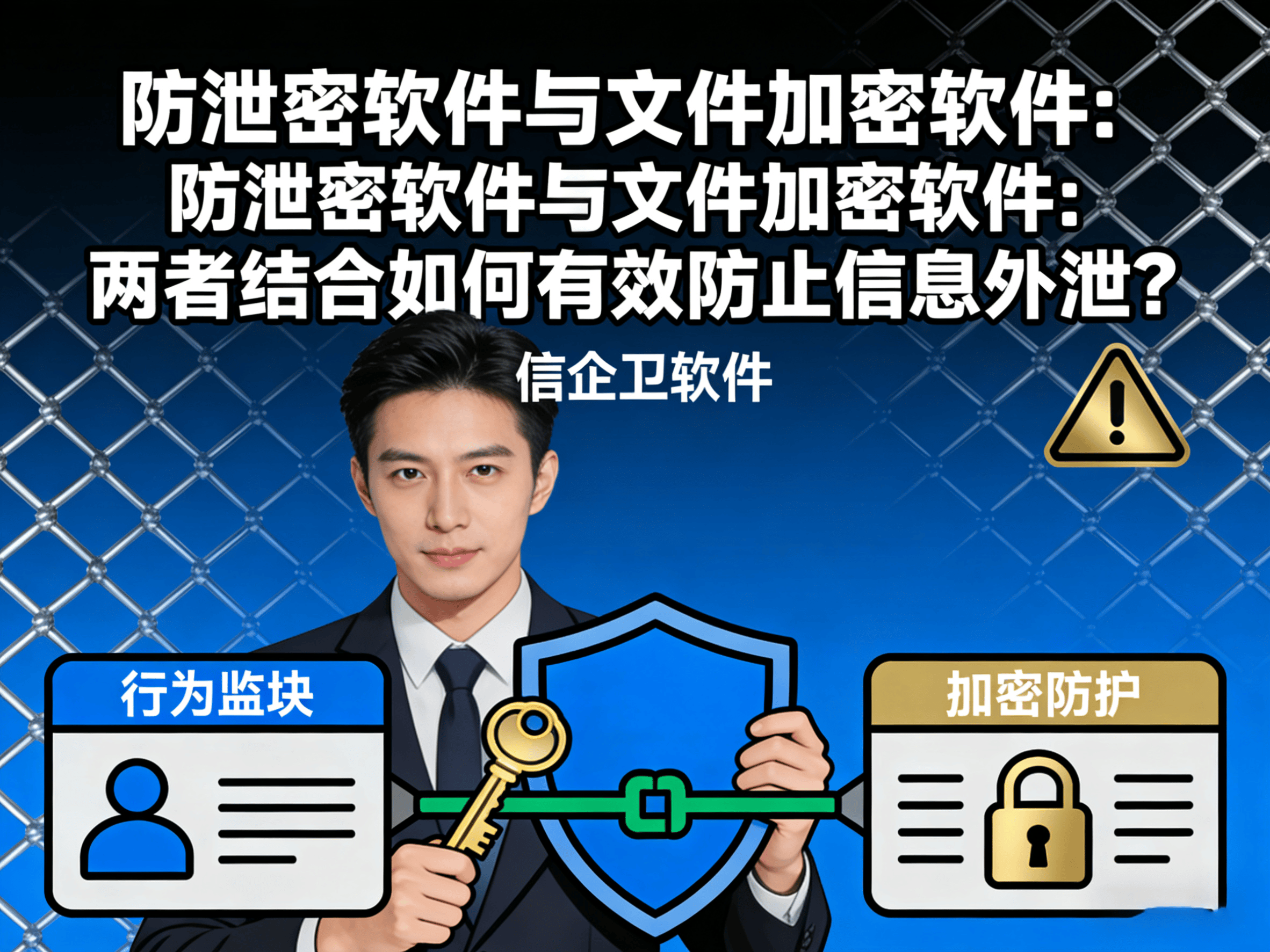 防泄密软件与文件加密软件：两者结合如何有效防止信息外泄？