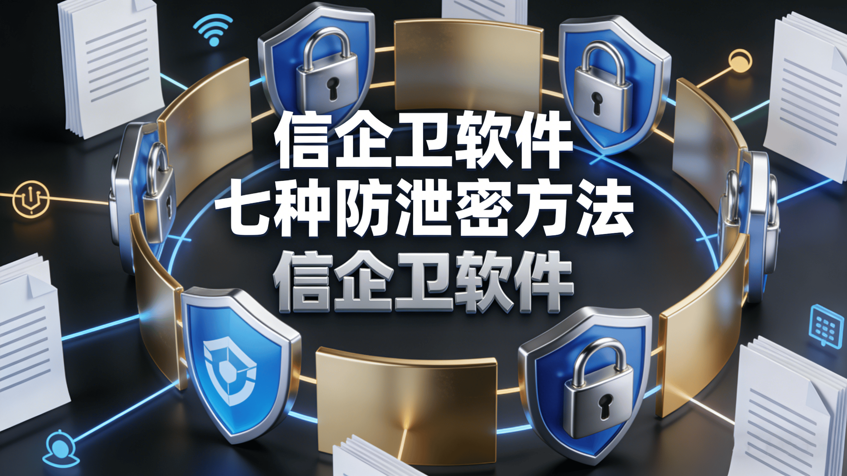 企业数据防泄密的方法有哪些？信企卫软件七种防泄密方法图文详解