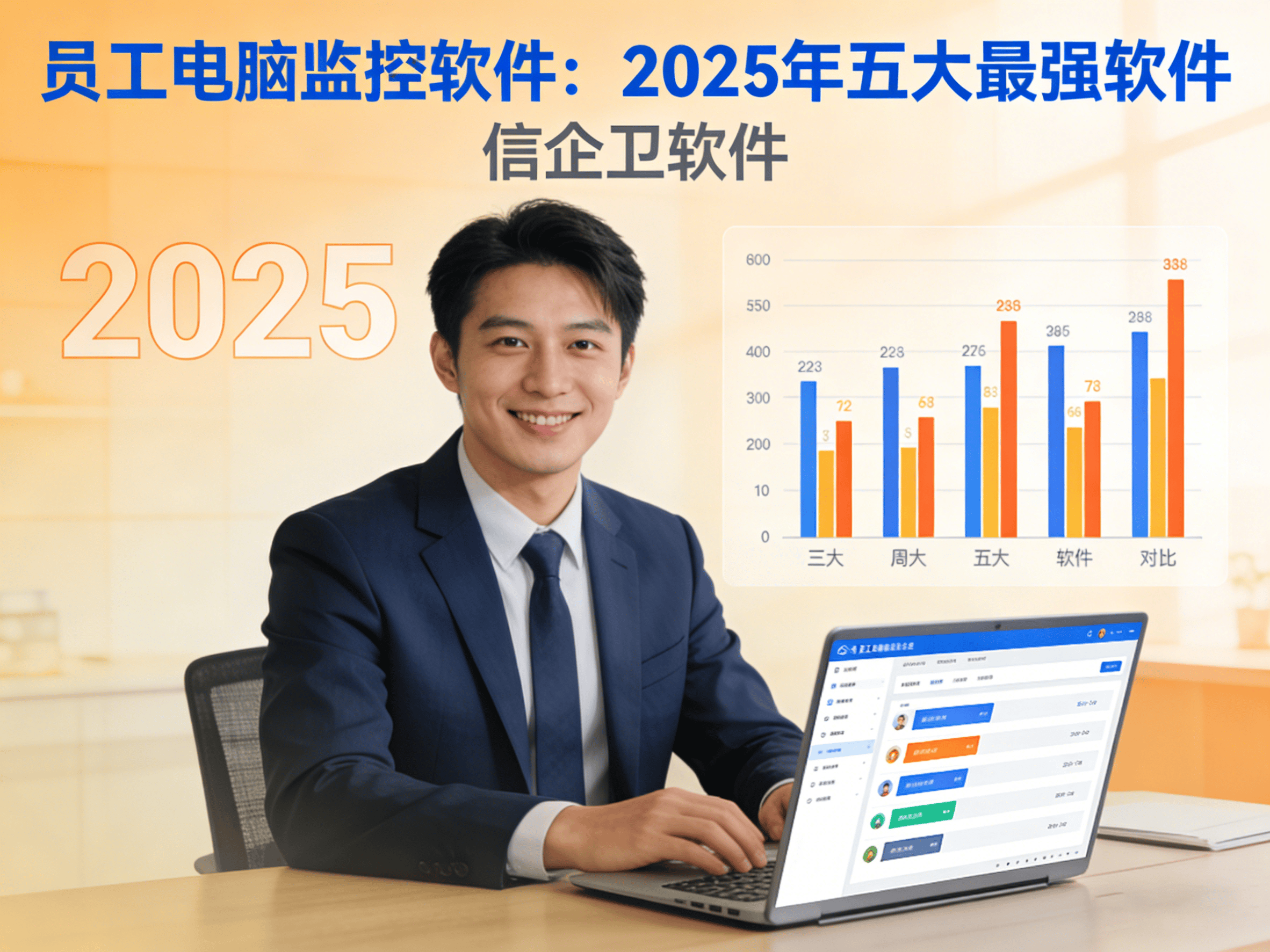 员工电脑监控软件：2025年五大最强软件，助你高效管理 
