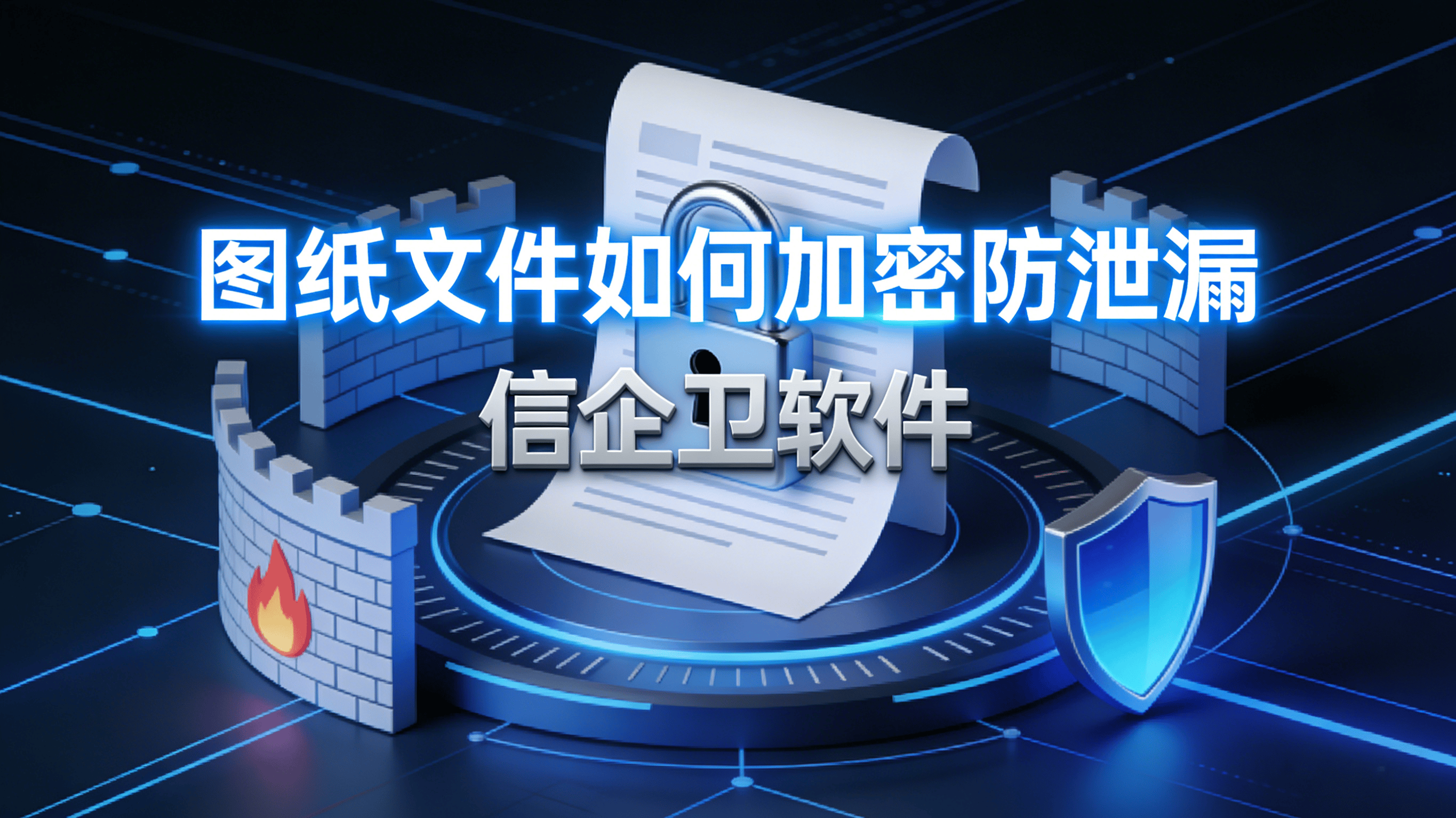 图纸文件如何加密防泄漏？推荐2026年必备七款CAD图纸加密软件！