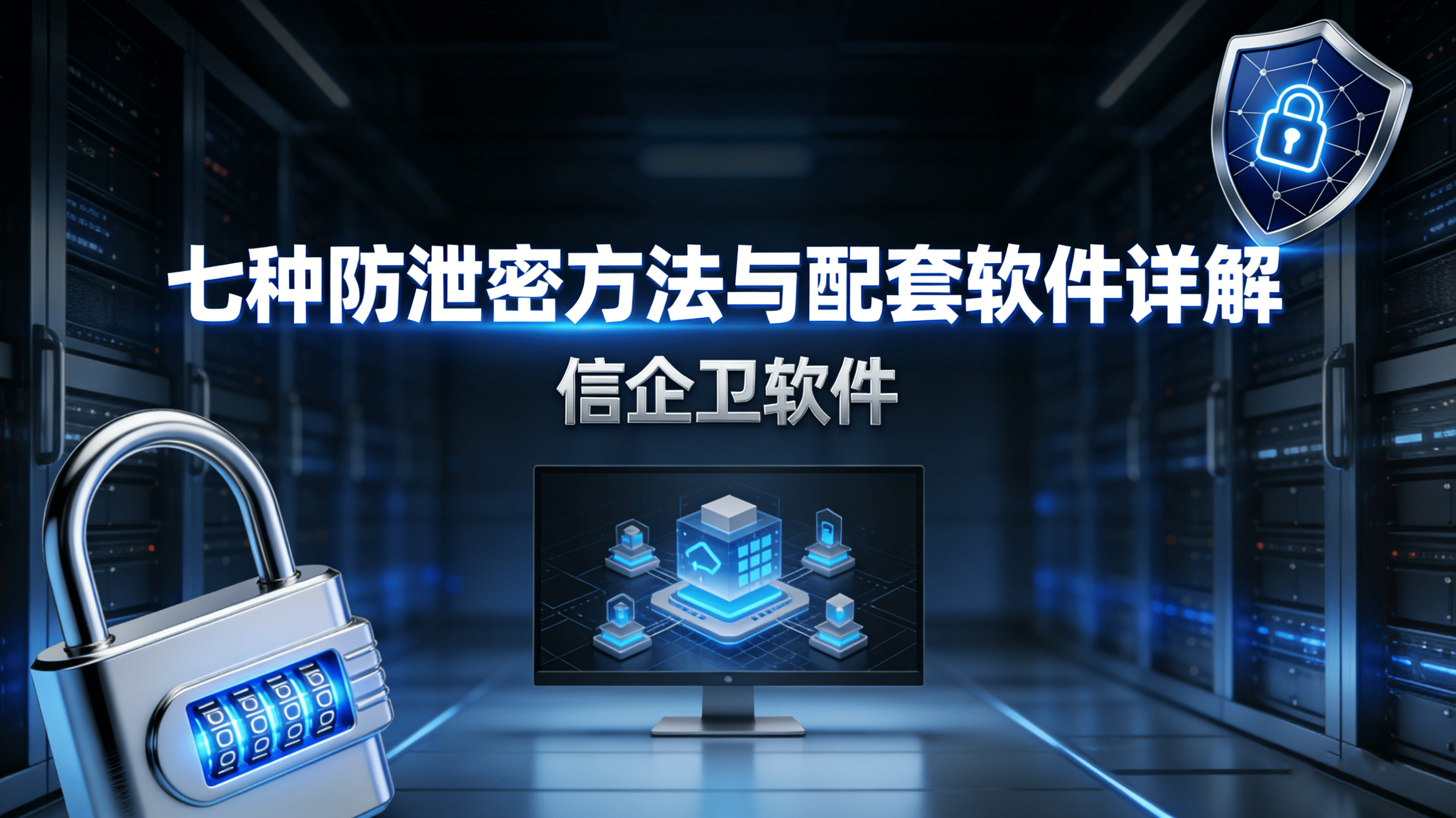 如何为数据加上“双保险”？七种防泄密方法与配套软件详解