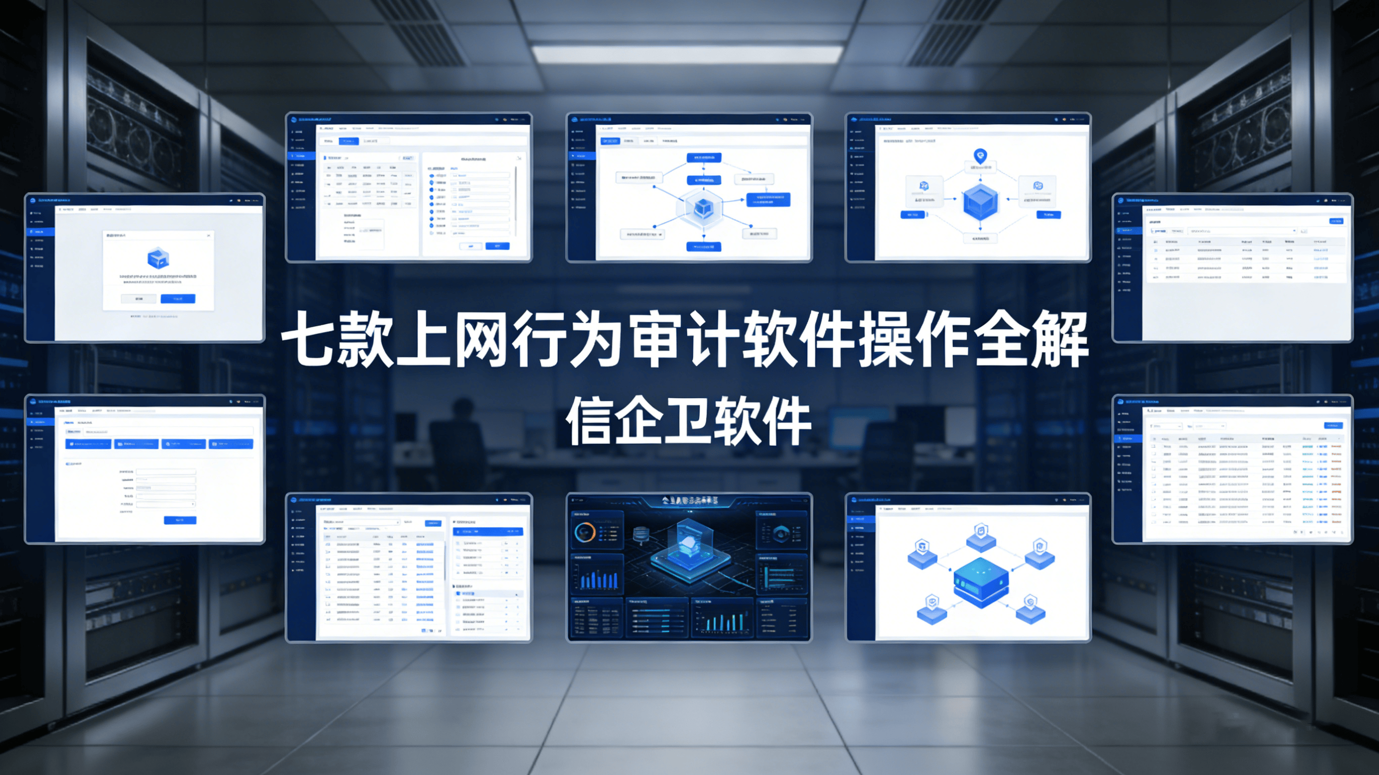 企业网络安全必修课：2026年七款上网行为审计软件操作全解