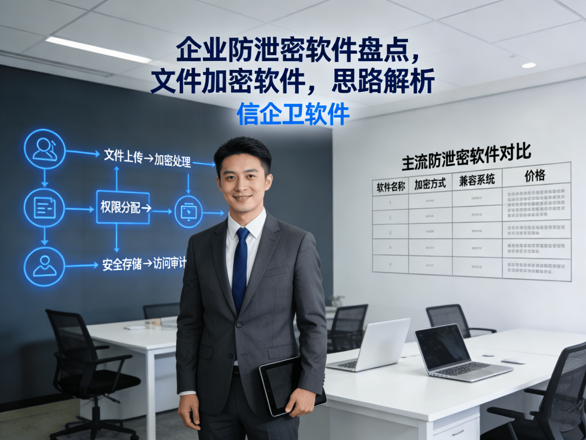 企业防泄密软件盘点，文件加密软件，思路解析 