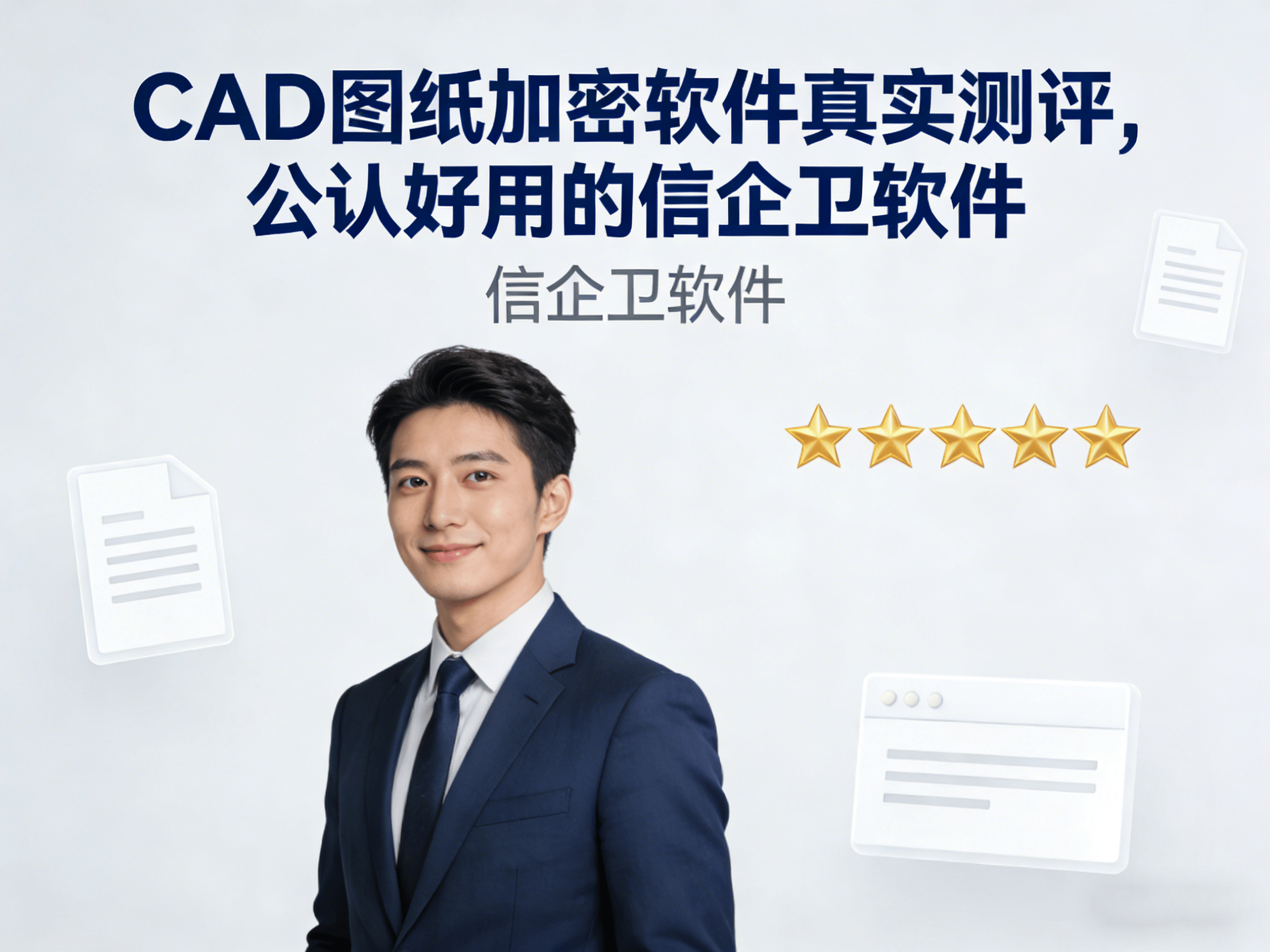  CAD图纸加密软件真实测评，公认好用的信企卫软件
