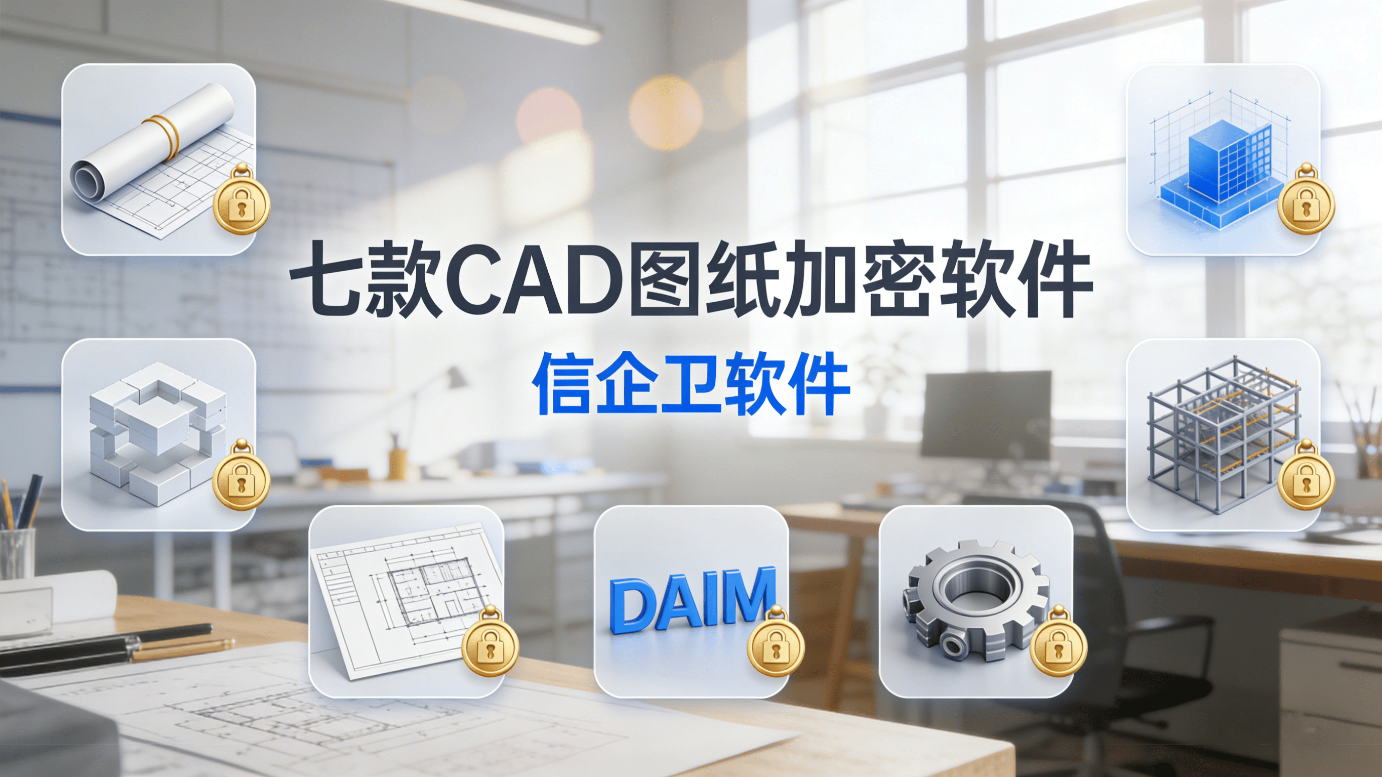 如果想给CAD图纸加密，就选择这七款CAD图纸加密软件(2026最新)