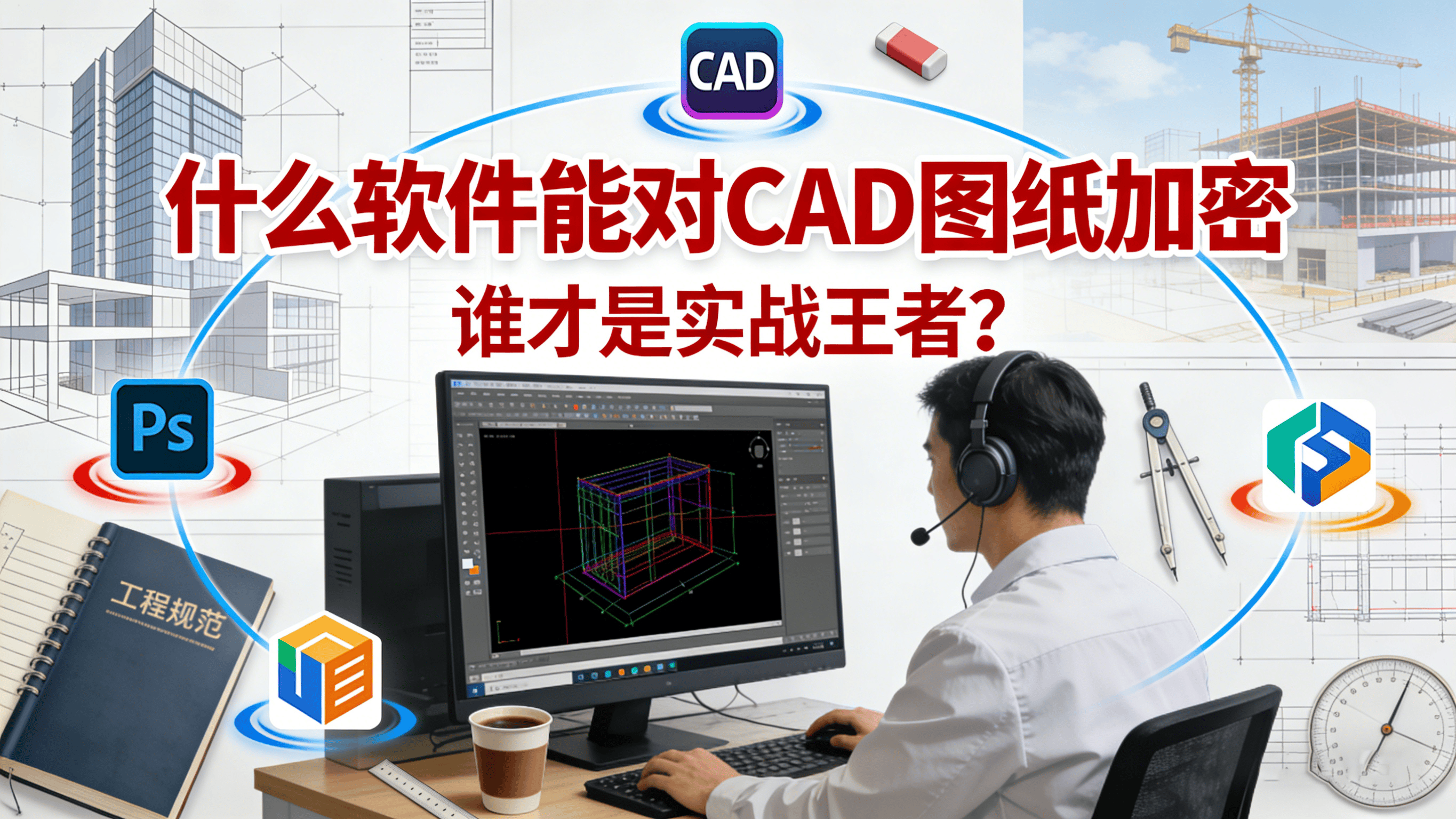 惊爆！CAD图纸加密难题，这五款软件竟有如此神通