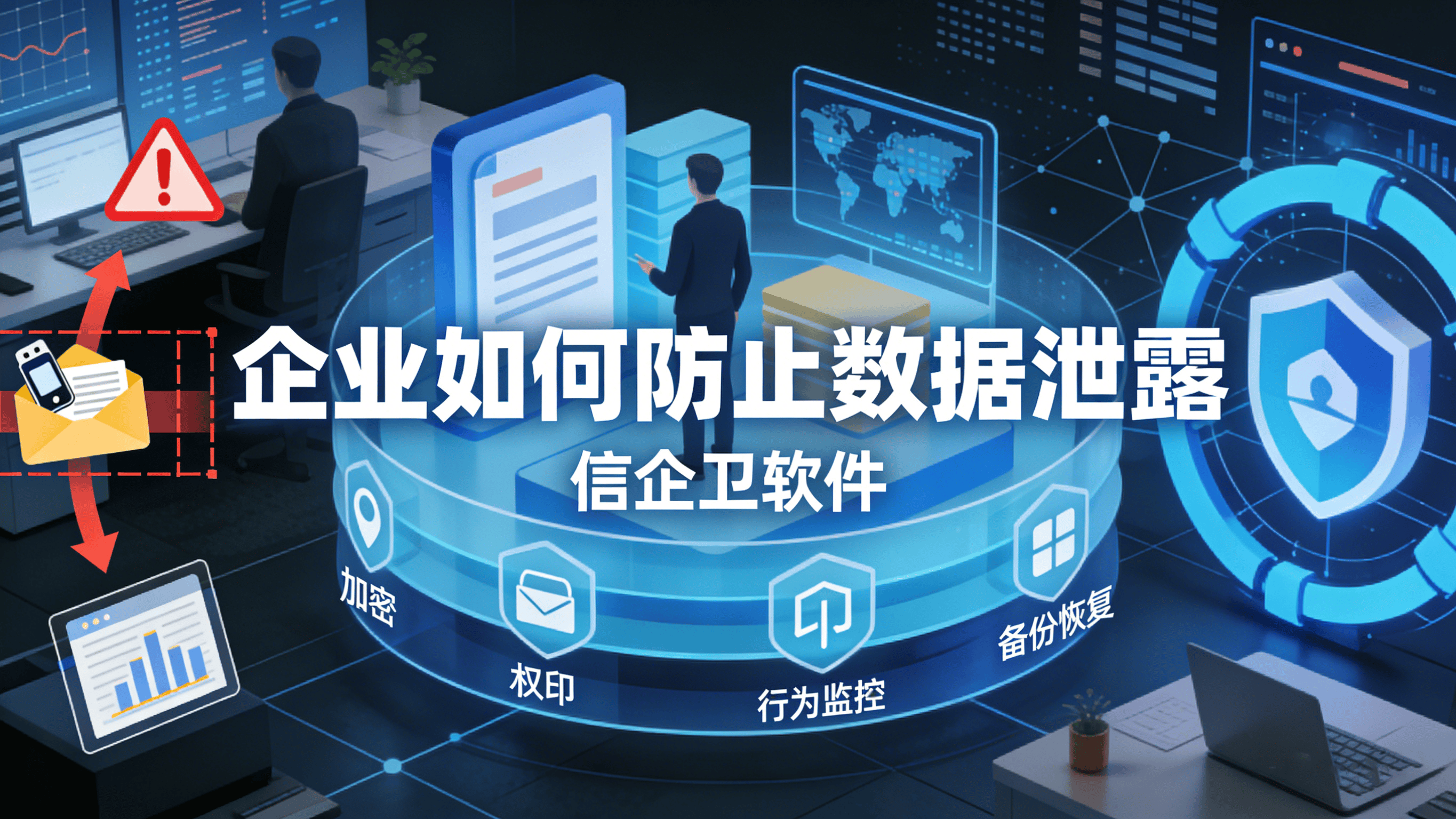 企业如何防止数据泄露？分享七款数据防泄露软件系统？赶紧Get起来