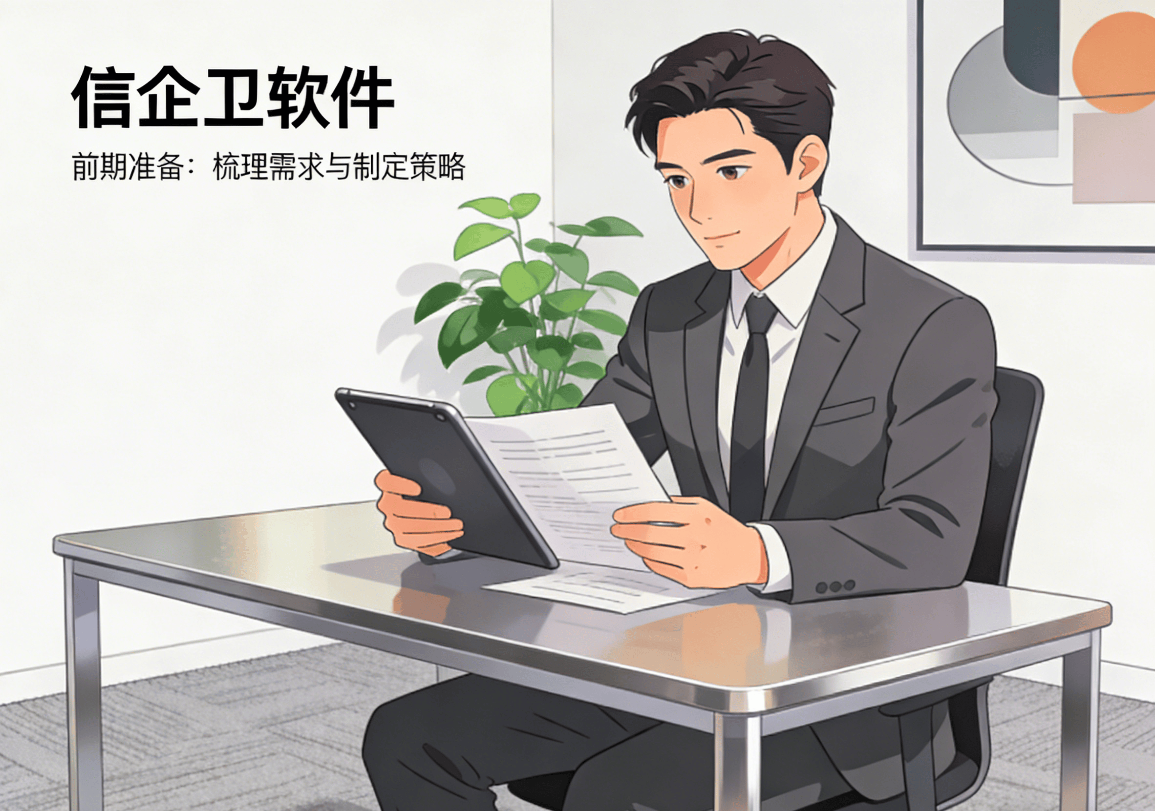 信企卫软件一体化方案落地全流程详细操作手册 