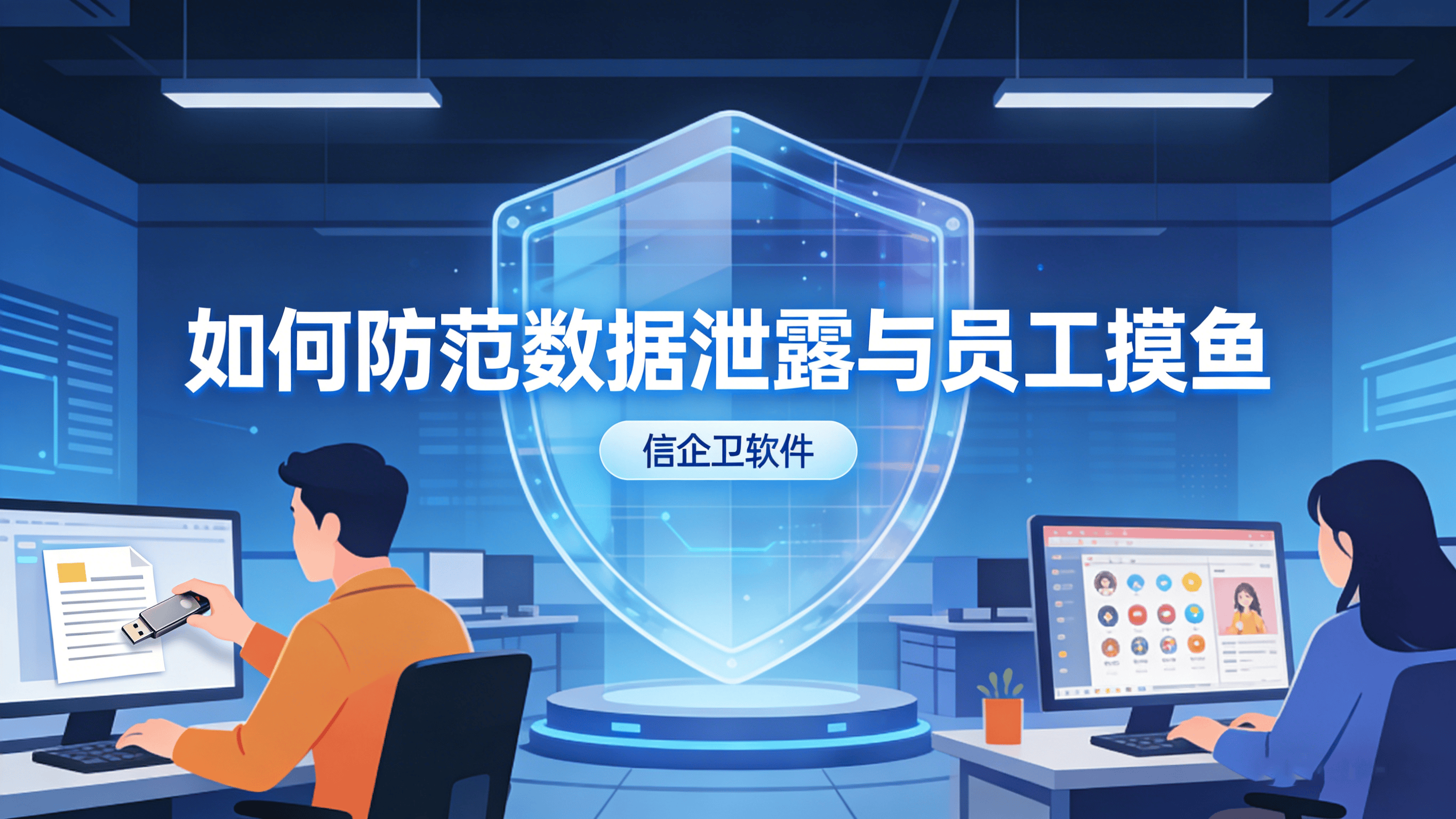 如何防范数据泄露与员工摸鱼？2026年7款电脑监控软件实测