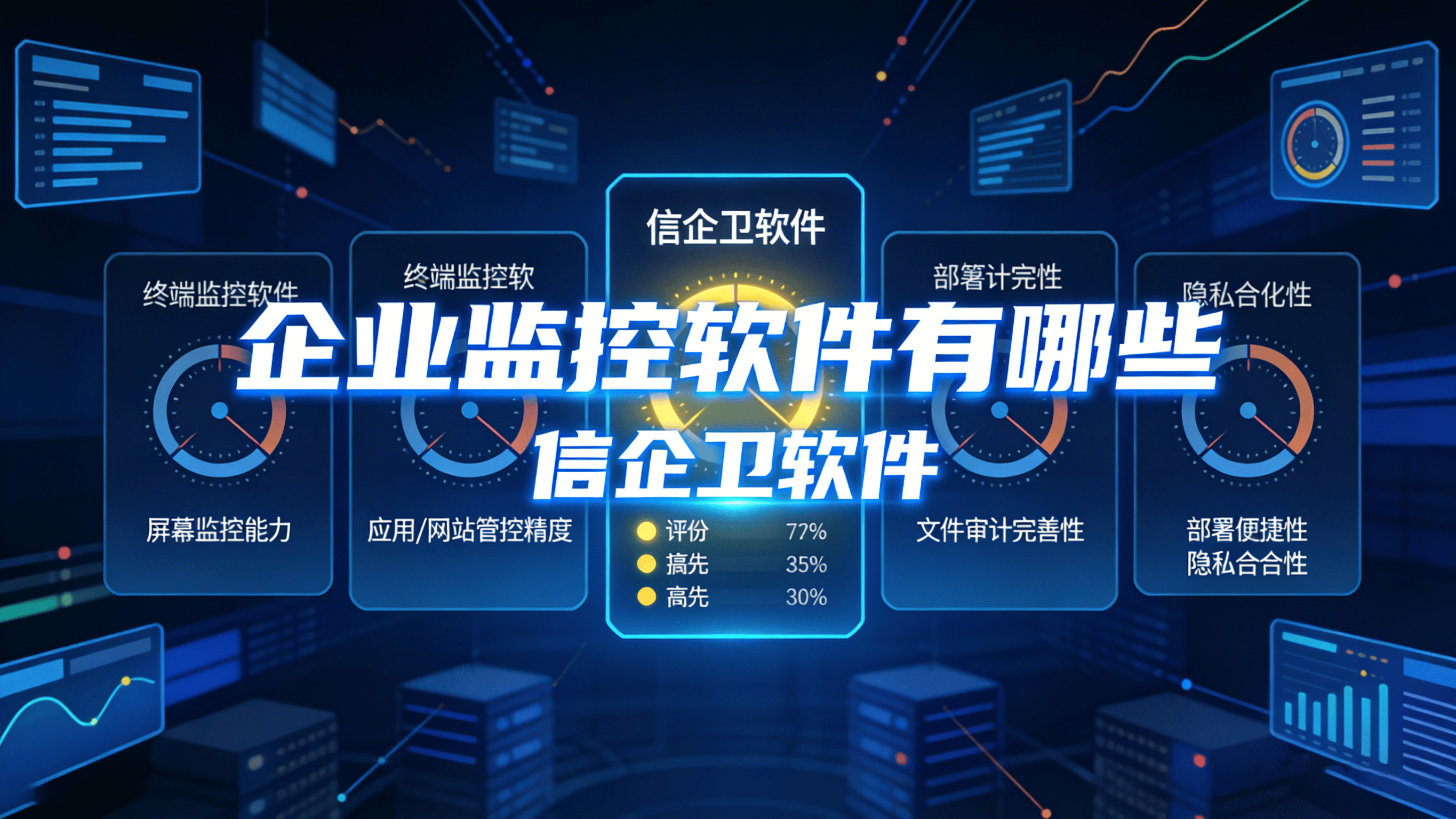 企业监控软件有哪些？精选四款高效监控系统实测解析