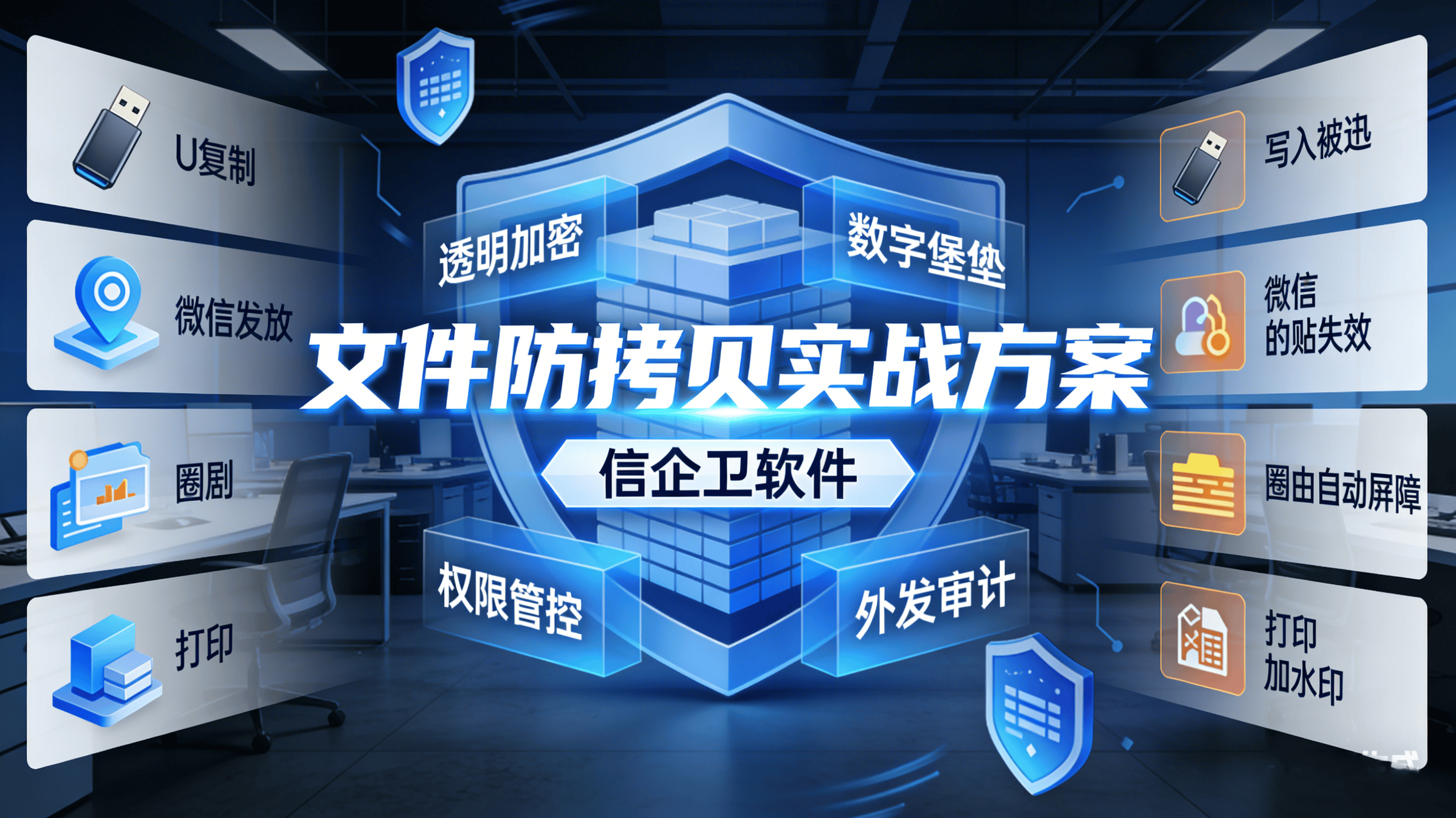 文件防拷贝实战方案：六款高效稳定的数据防泄密软件权威推荐