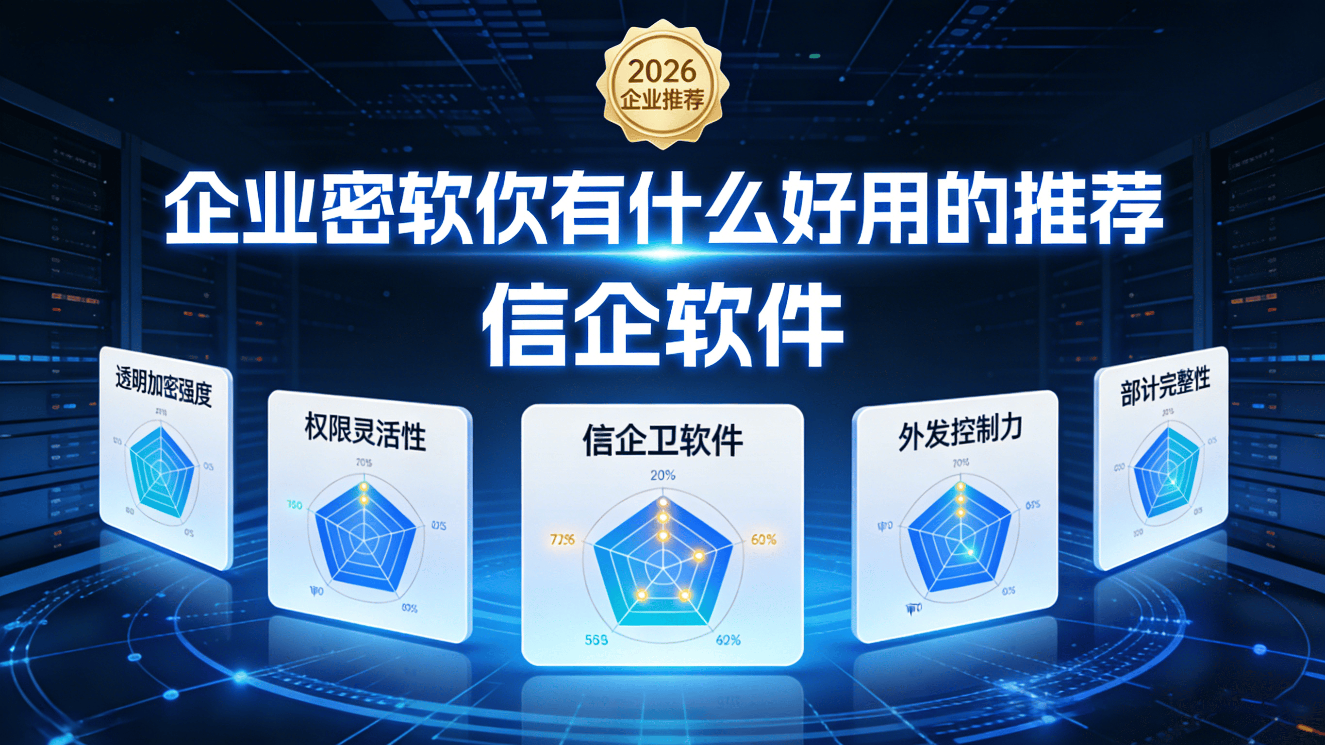 企业加密软件有什么好用的推荐？这五款工具适配不同规模企业，2026年安全管理必备
