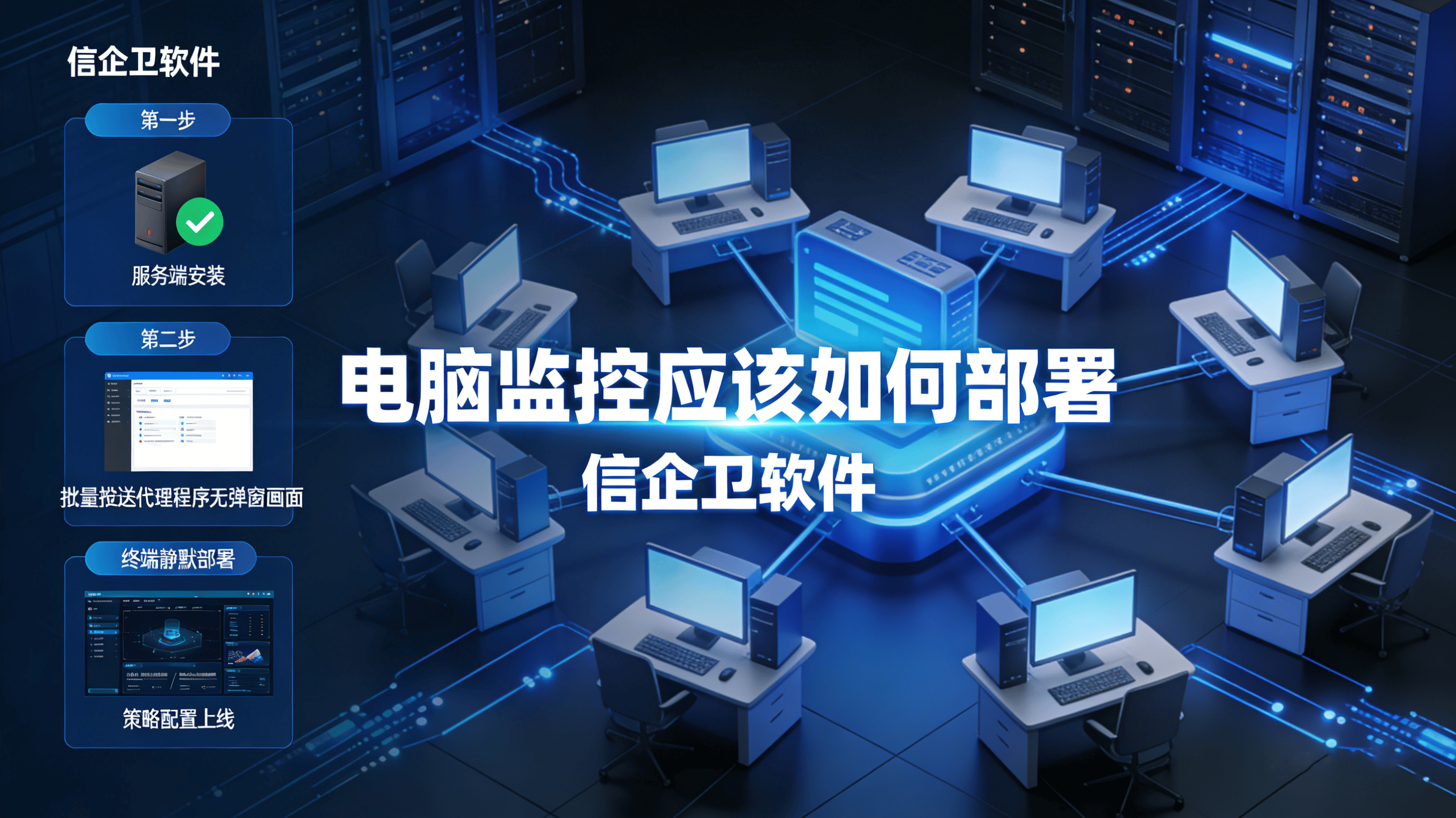 电脑监控应该如何部署？分享六款超简单的监控软件安装教程，新手用户也能轻松学会