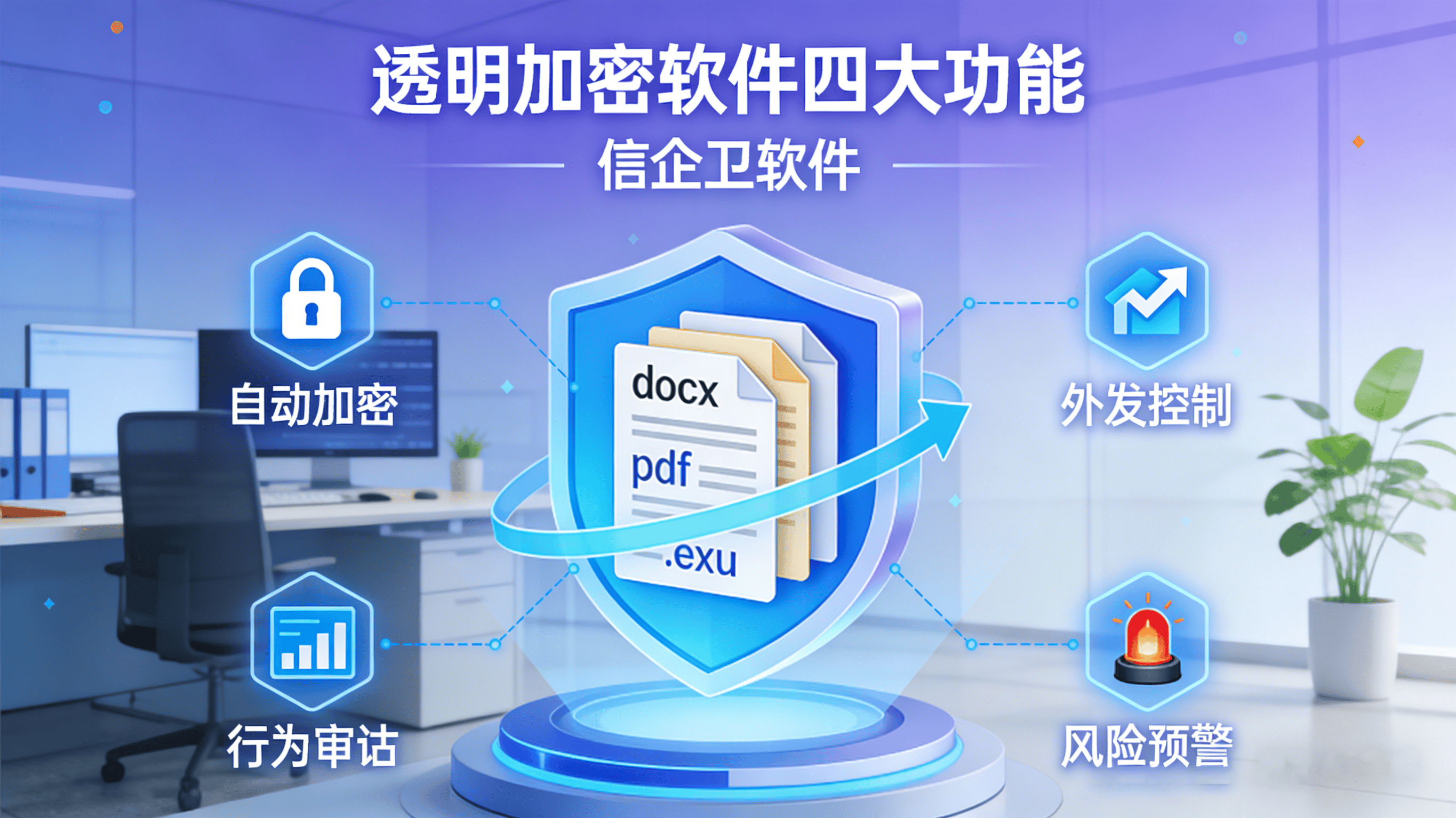 想给公司文件加密？一文详解透明加密软件四大功能，筑牢2026企业安全防线