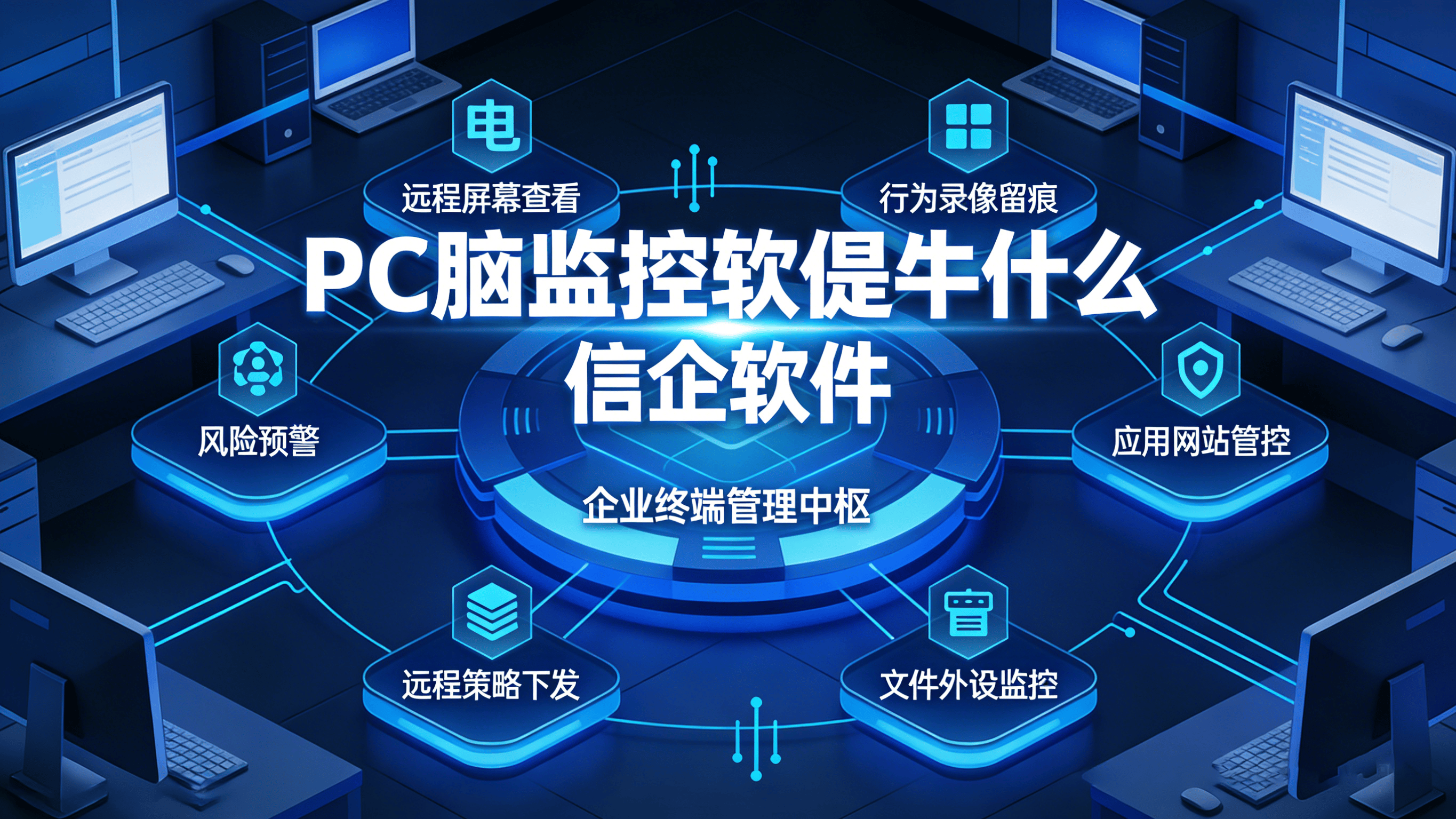 PC电脑监控软件是什么？一文详解远程屏幕监控与桌面管理的5大功能