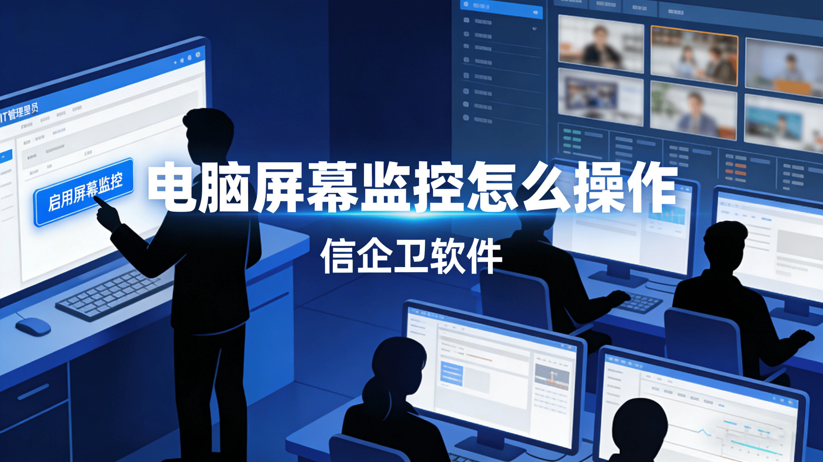 电脑屏幕监控怎么操作？教你一招，轻松掌握监控技巧