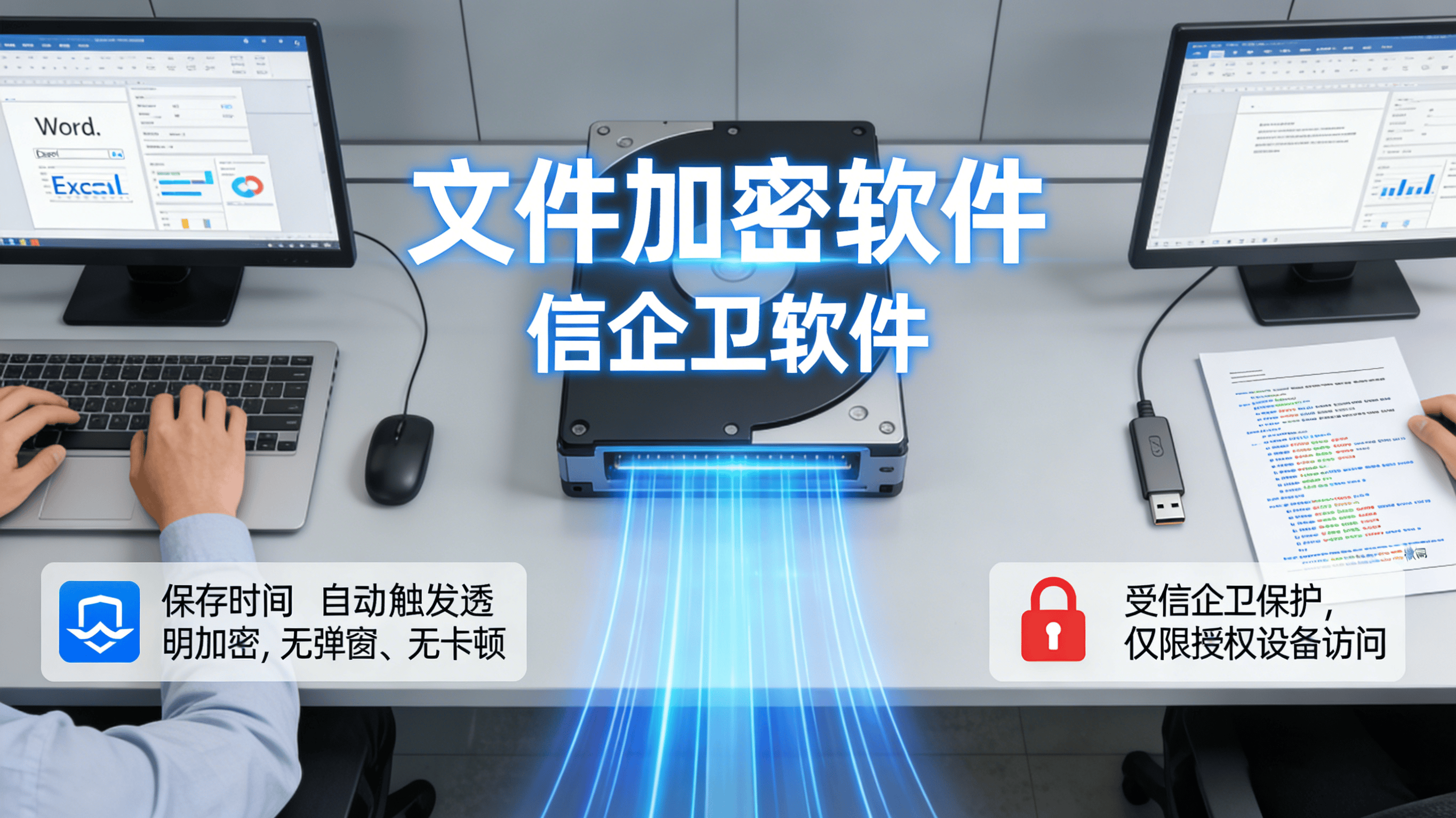 基层保密工作怎么高效落实？五大电脑保密措施，轻松实现全面防护