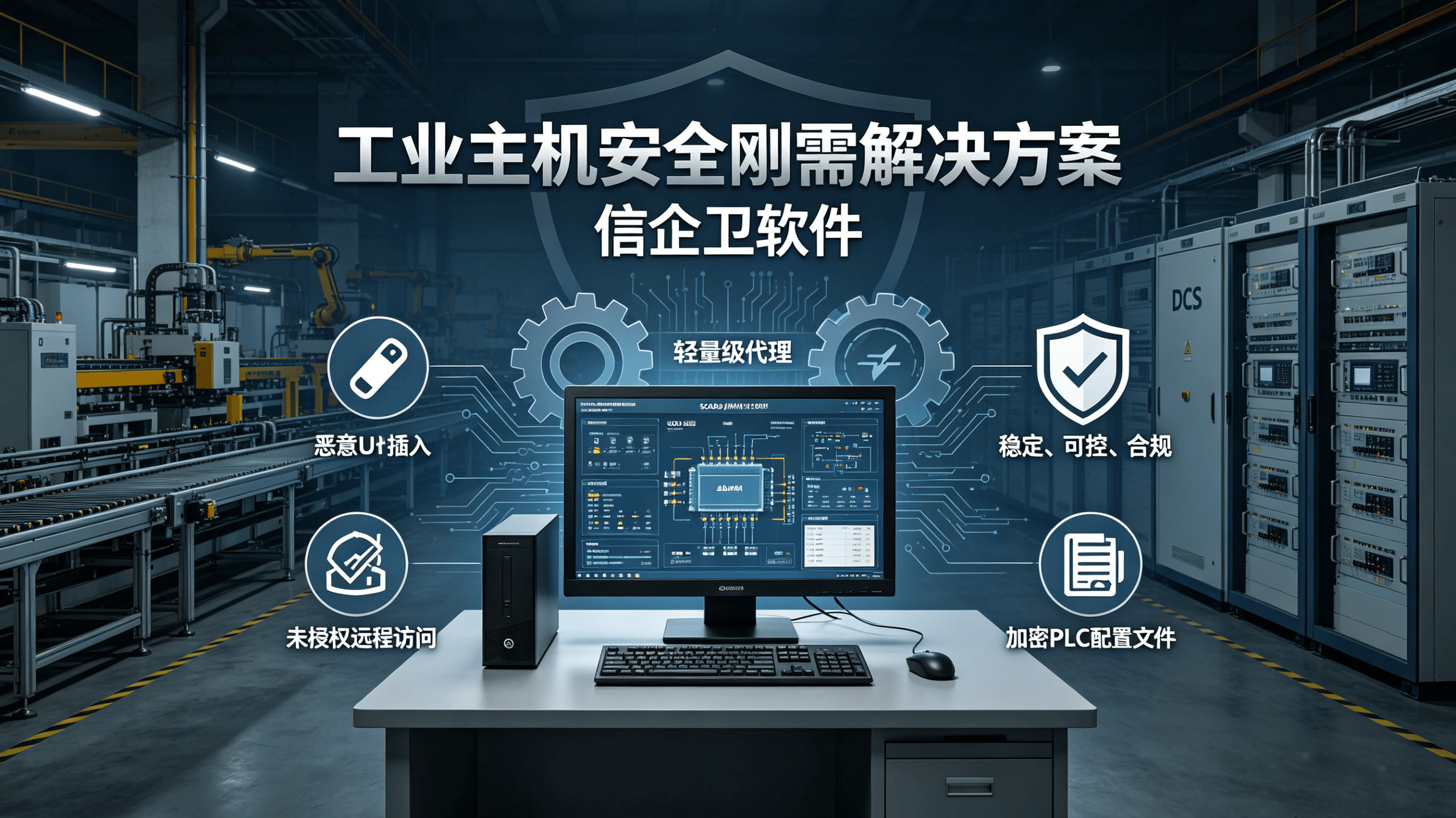 工业主机安全刚需解决方案：2026年黑马级工业主机安全防护系统