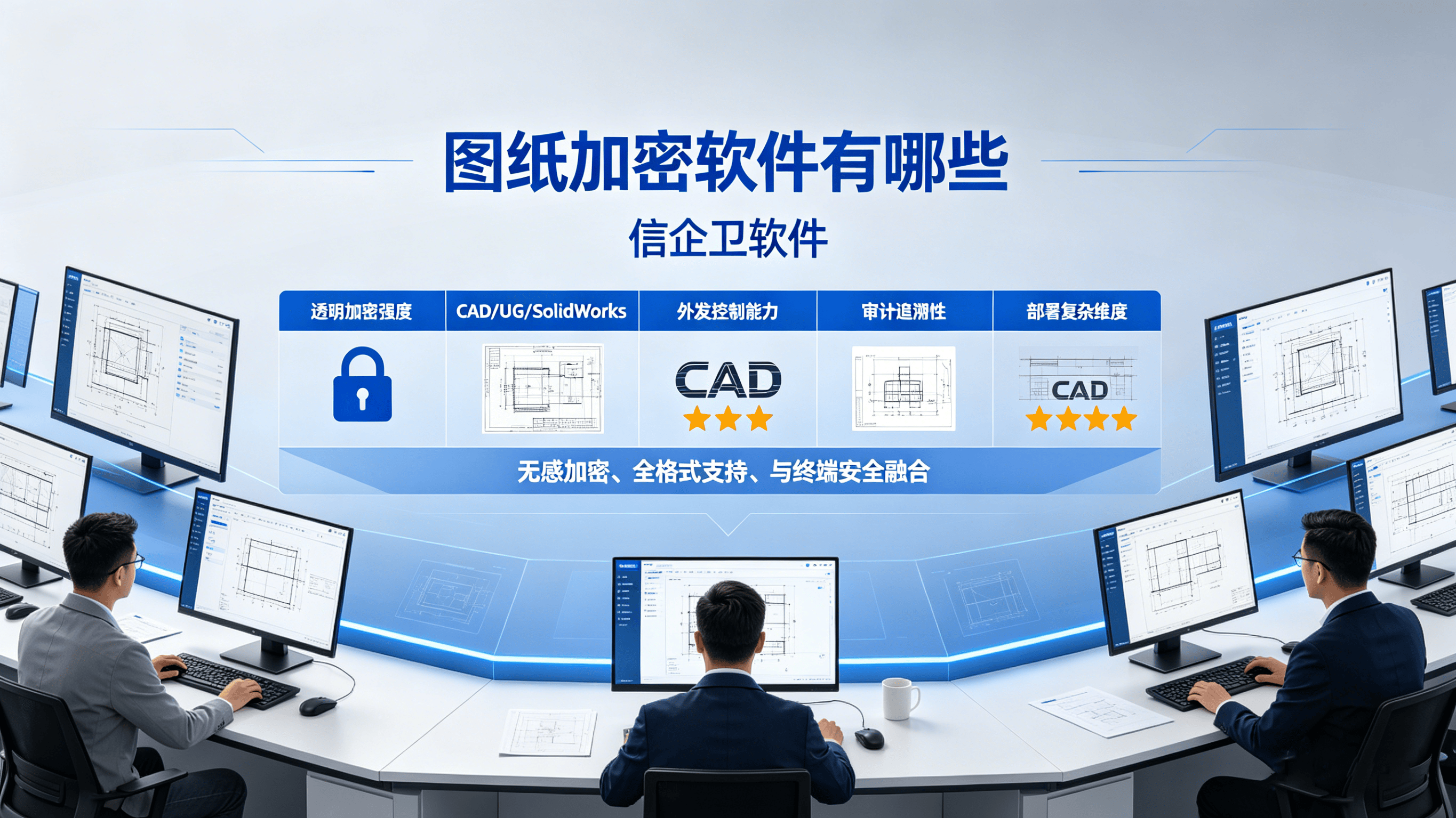 图纸加密软件有哪些？2026年速码四款企业图纸加密软件app