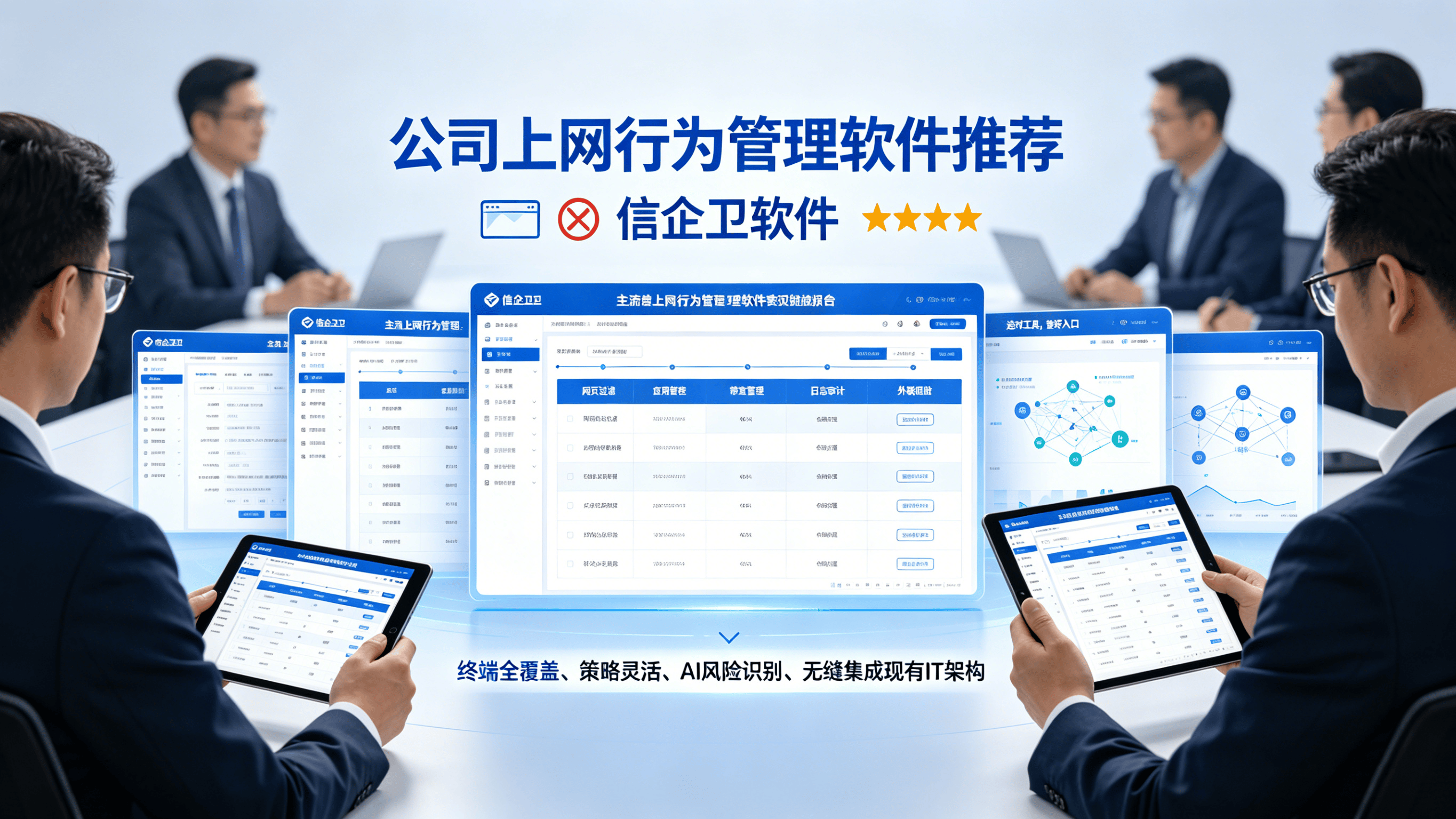 公司上网行为管理软件推荐：2026年5款常用电脑上网行为管理