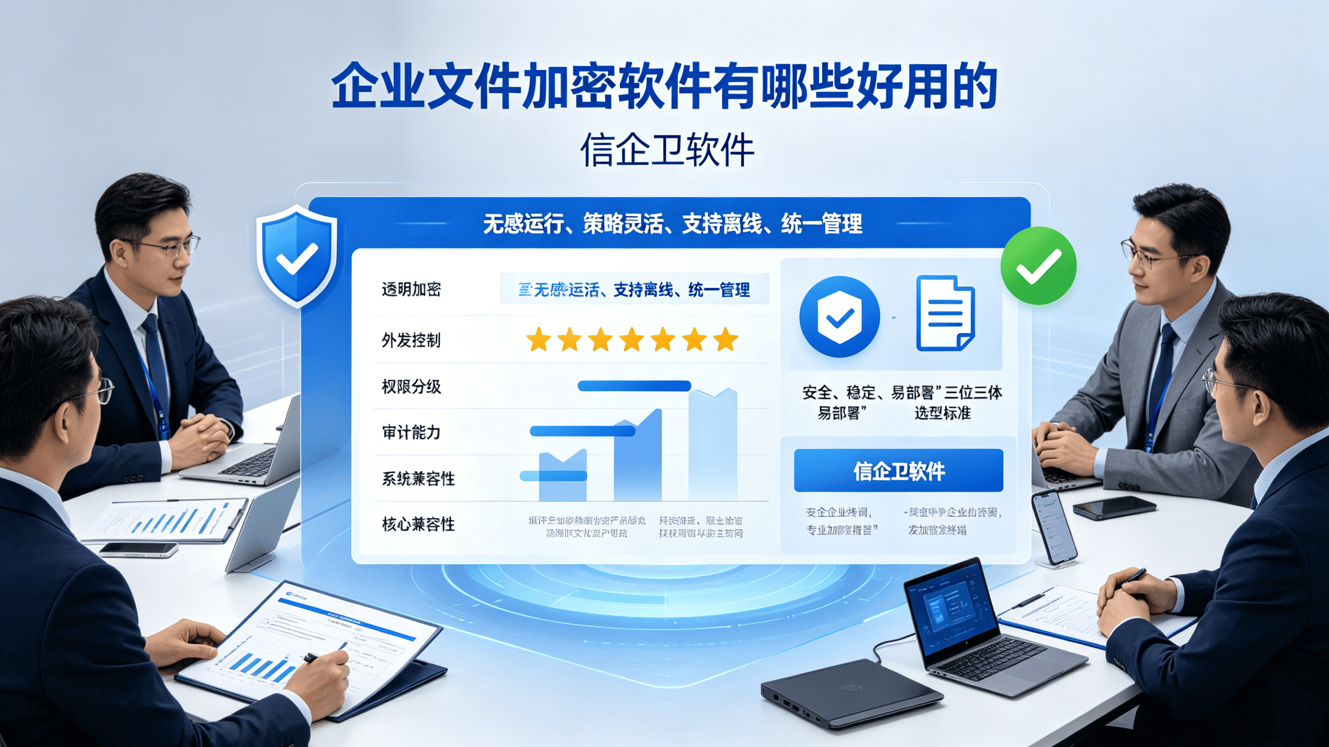 企业文件加密软件有哪些好用的？这五款软件让你告别文件泄露焦虑