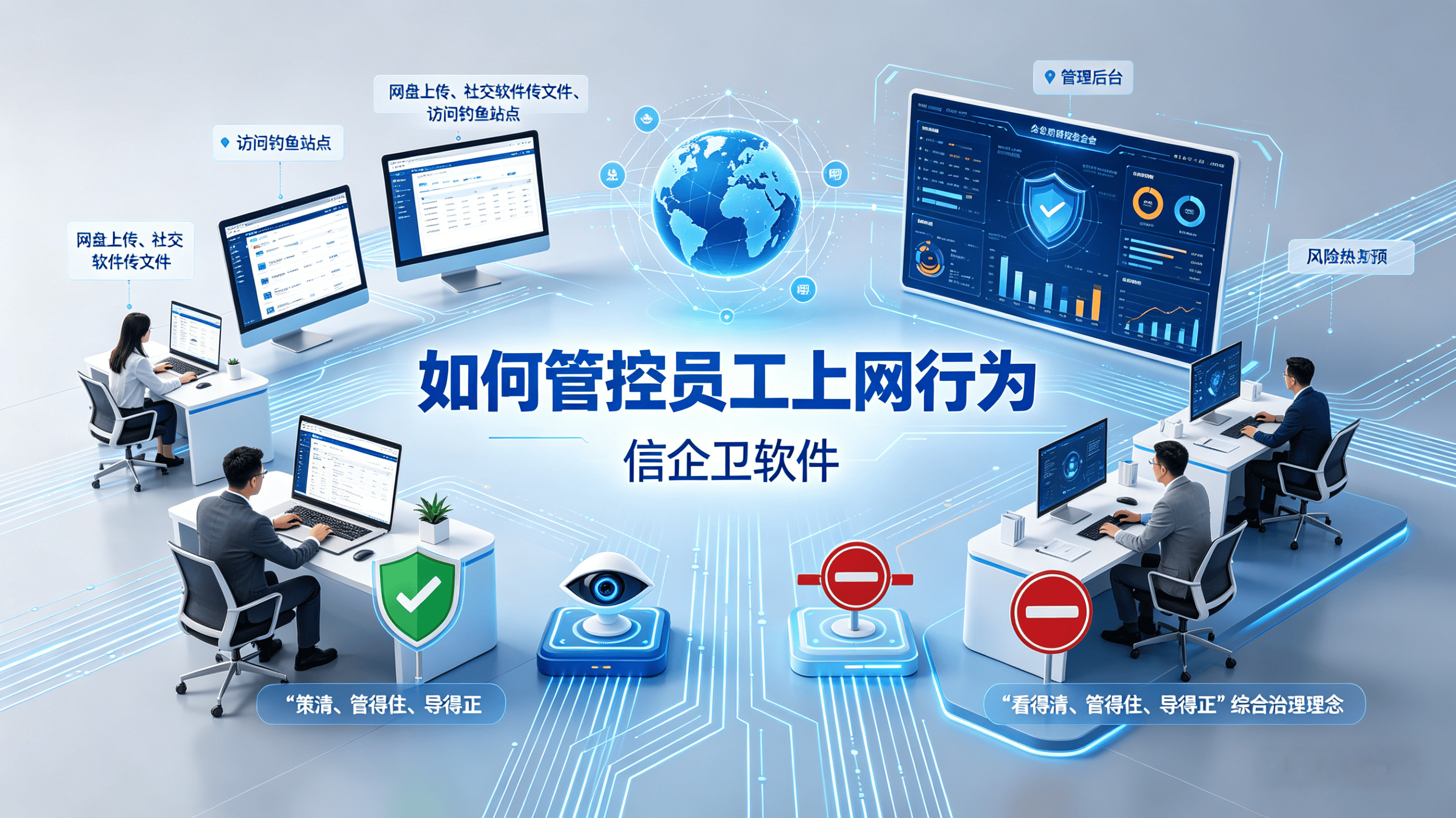 如何管控员工上网行为？2026年5个方法教你轻松做好员工管理