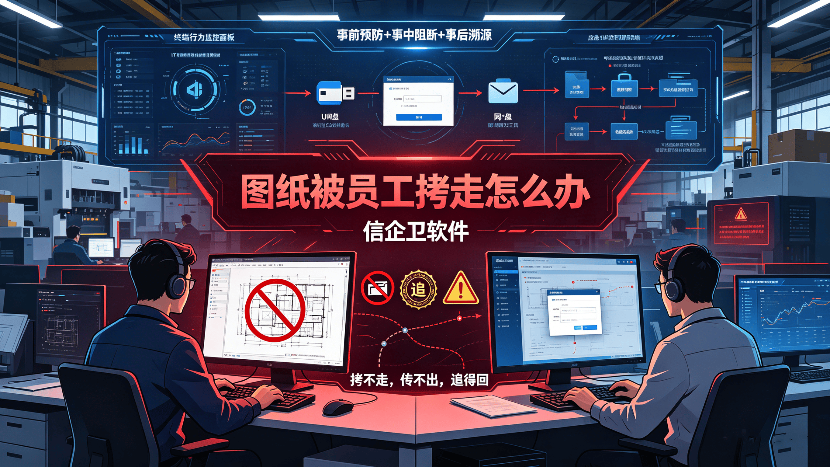 图纸被员工拷走怎么办？2026高强度CAD加密软件推荐，杜绝