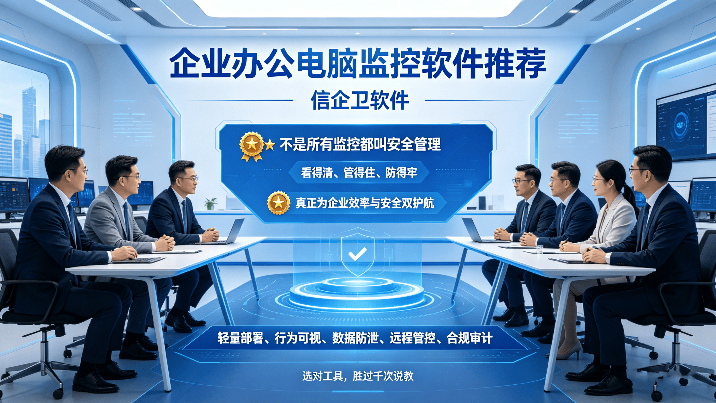 员工上班摸鱼严重？企业办公电脑监控软件推荐，行为全程可追溯