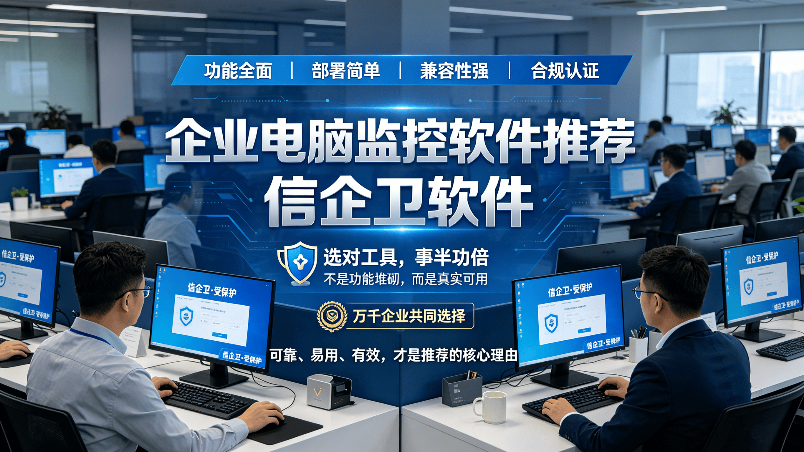 企业电脑监控软件推荐：5款员工上网行为管理工具，老板/IT主