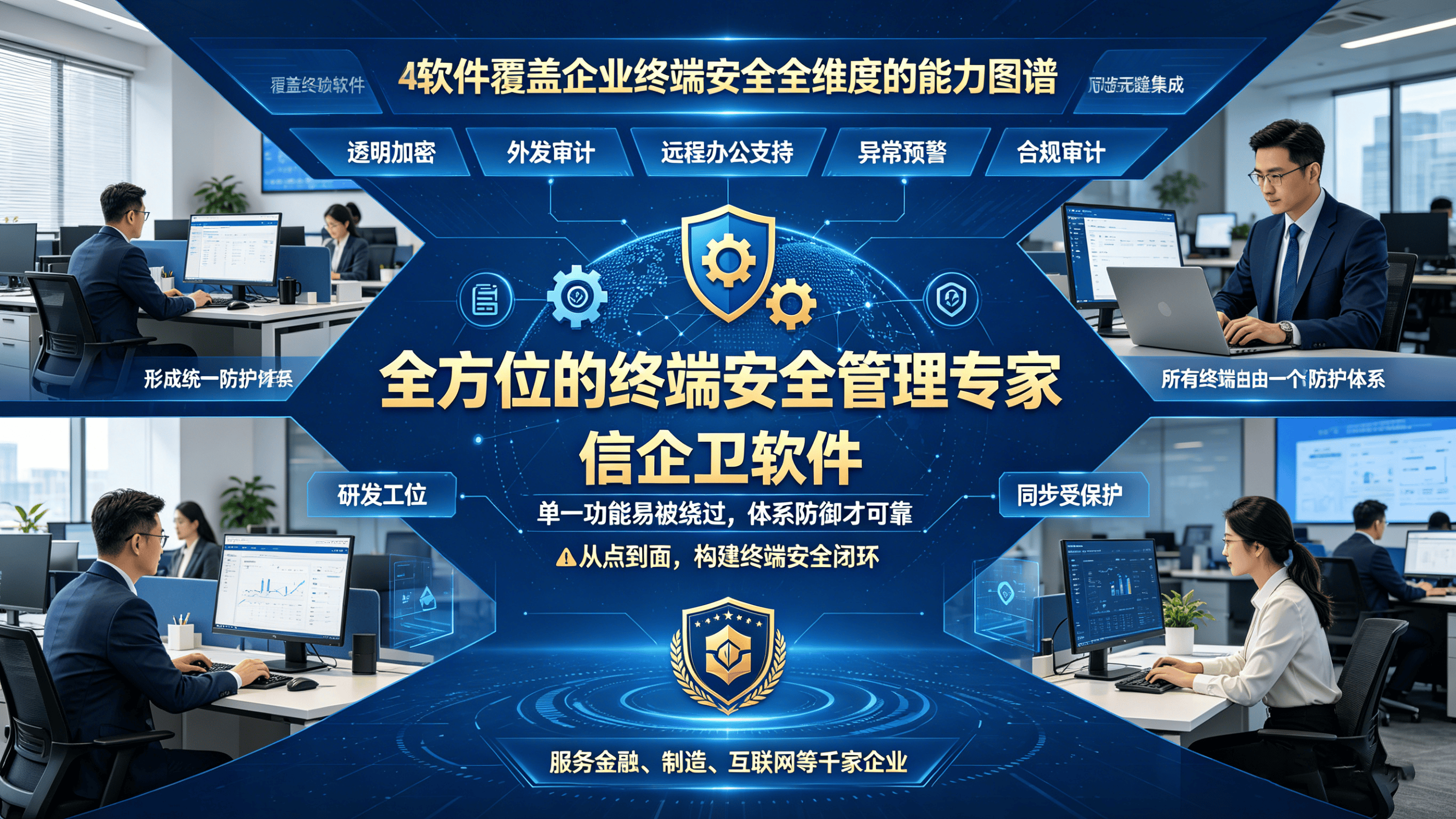 信企卫系统：不止是监控，更是全方位的终端安全管理专家