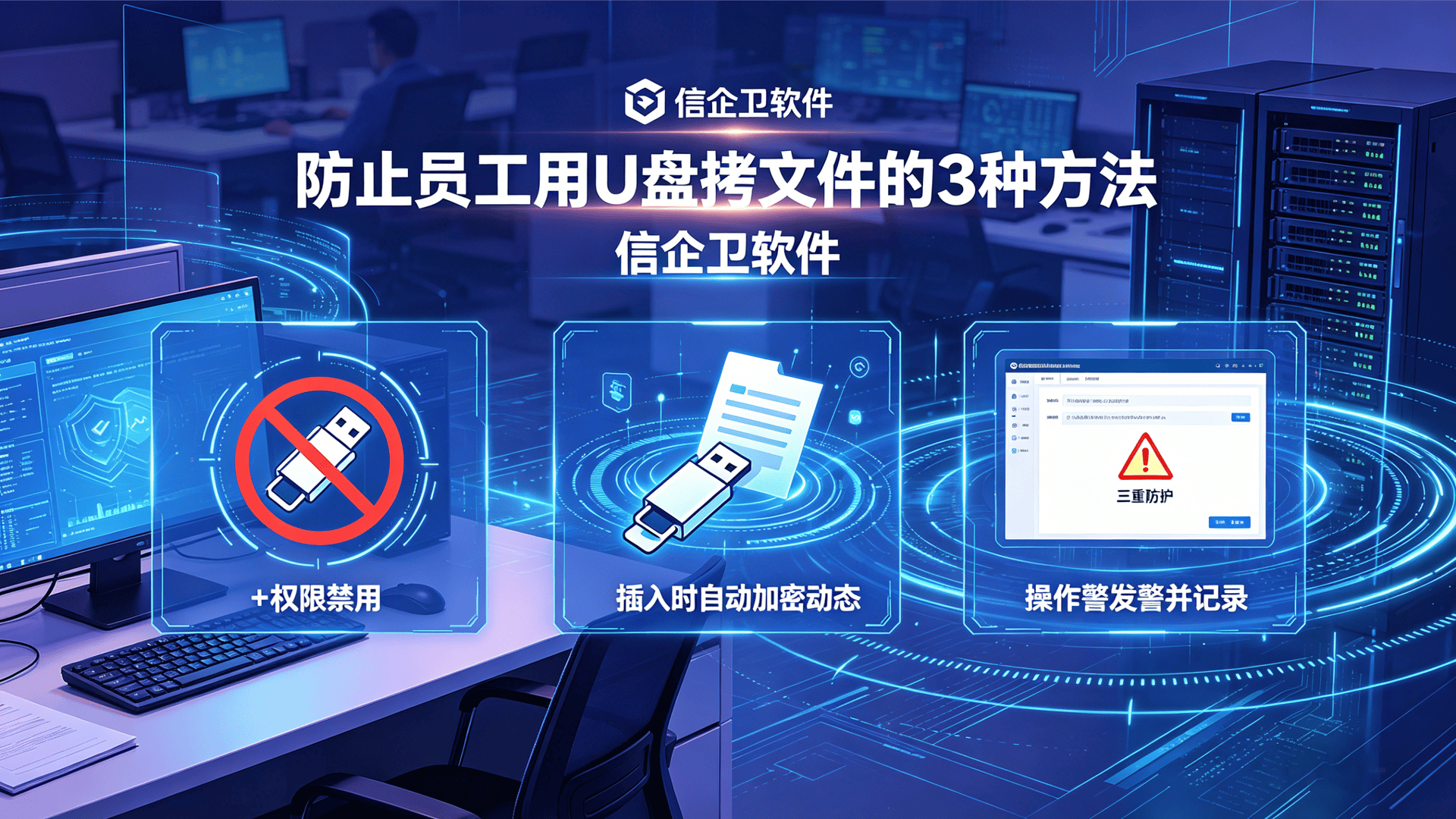 防止员工用U盘拷文件的3种方法，附实用软件推荐