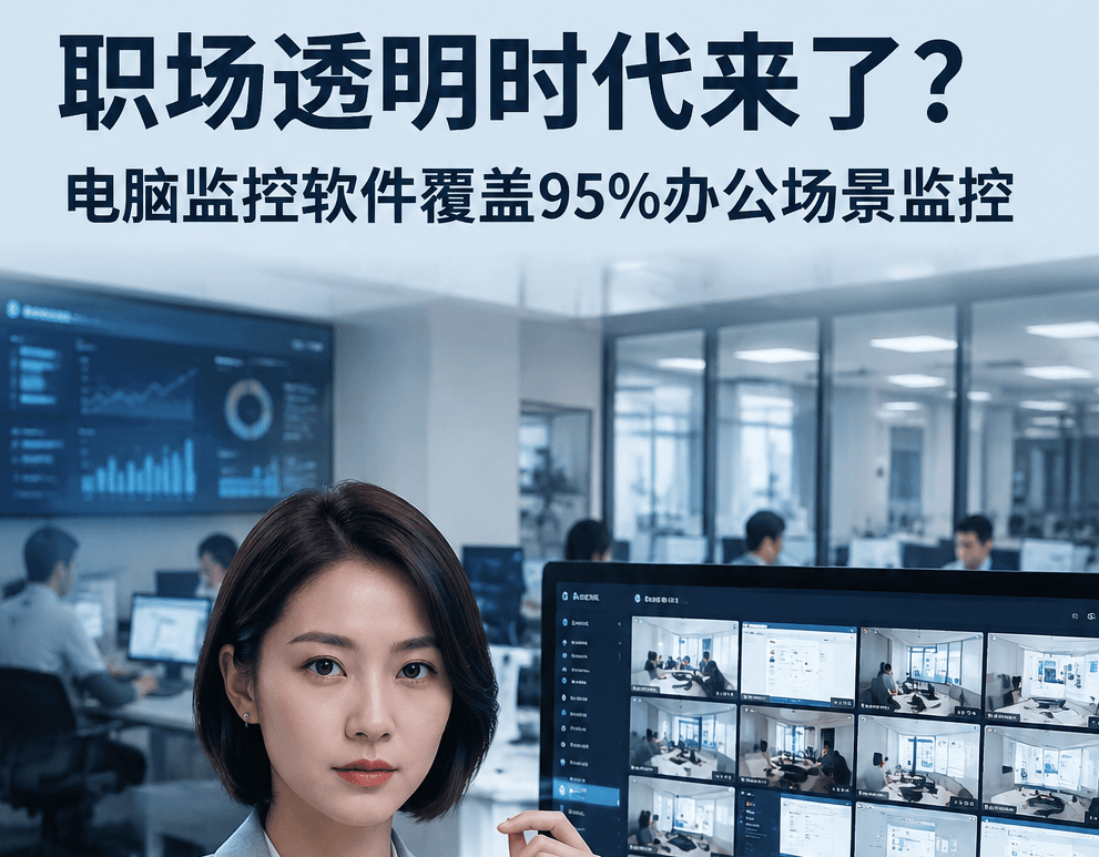 职场透明时代来了？电脑监控软件覆盖95%办公场景监控