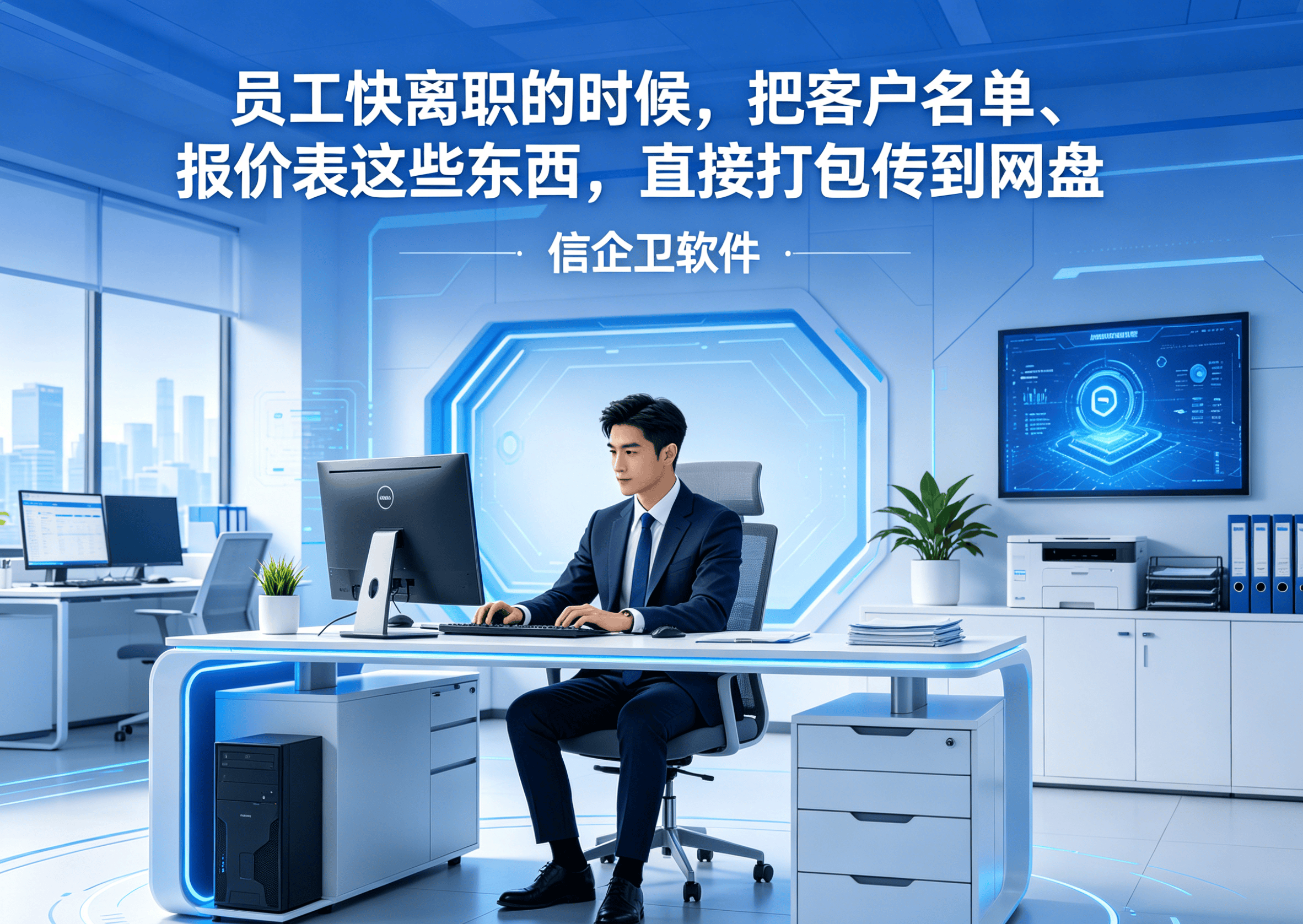 职场员工泄密告急！上网行为审计软件能追踪8项办公泄密行为
