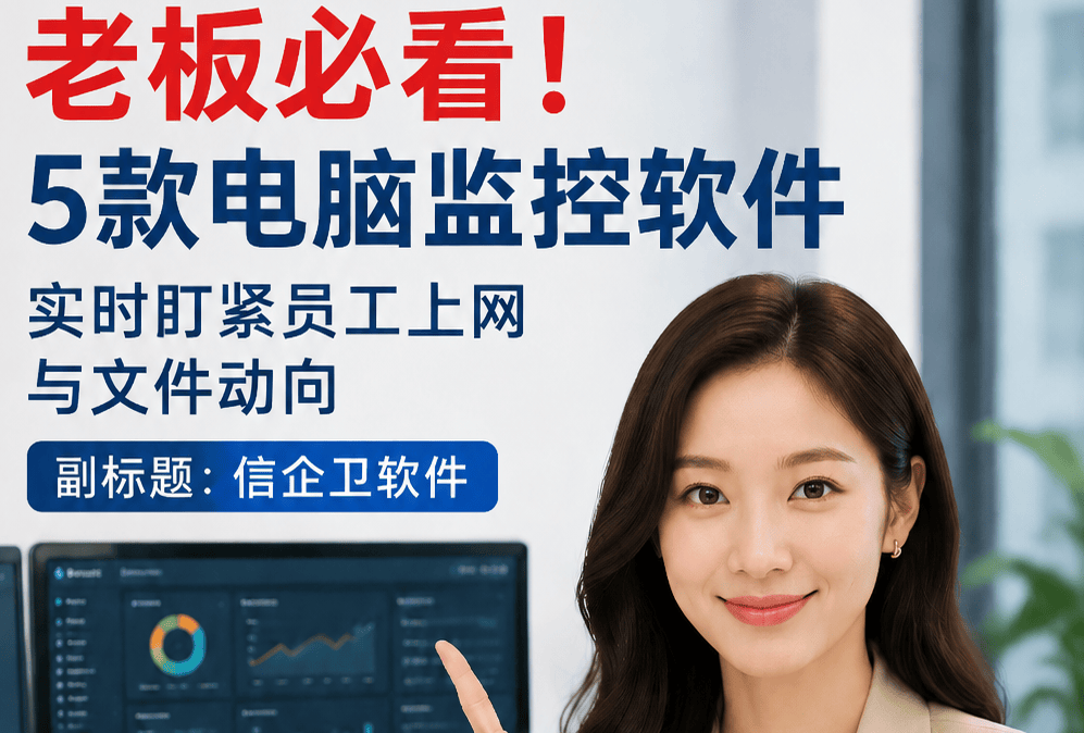 老板必看！5款电脑监控软件，实时盯紧员工上网与文件动向
