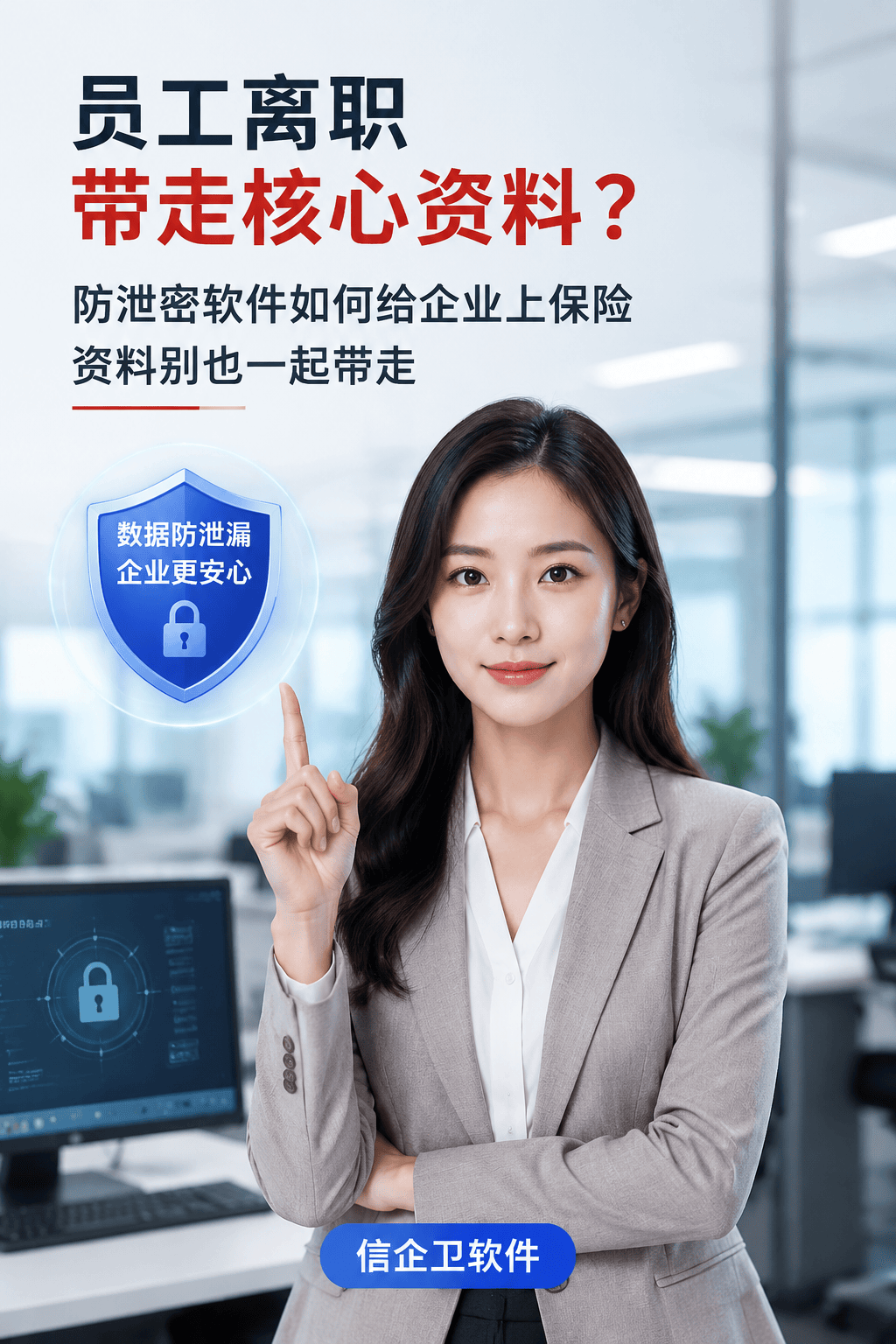 员工离职带走核心资料？防泄密软件如何给企业上保险，资料别也一起带走